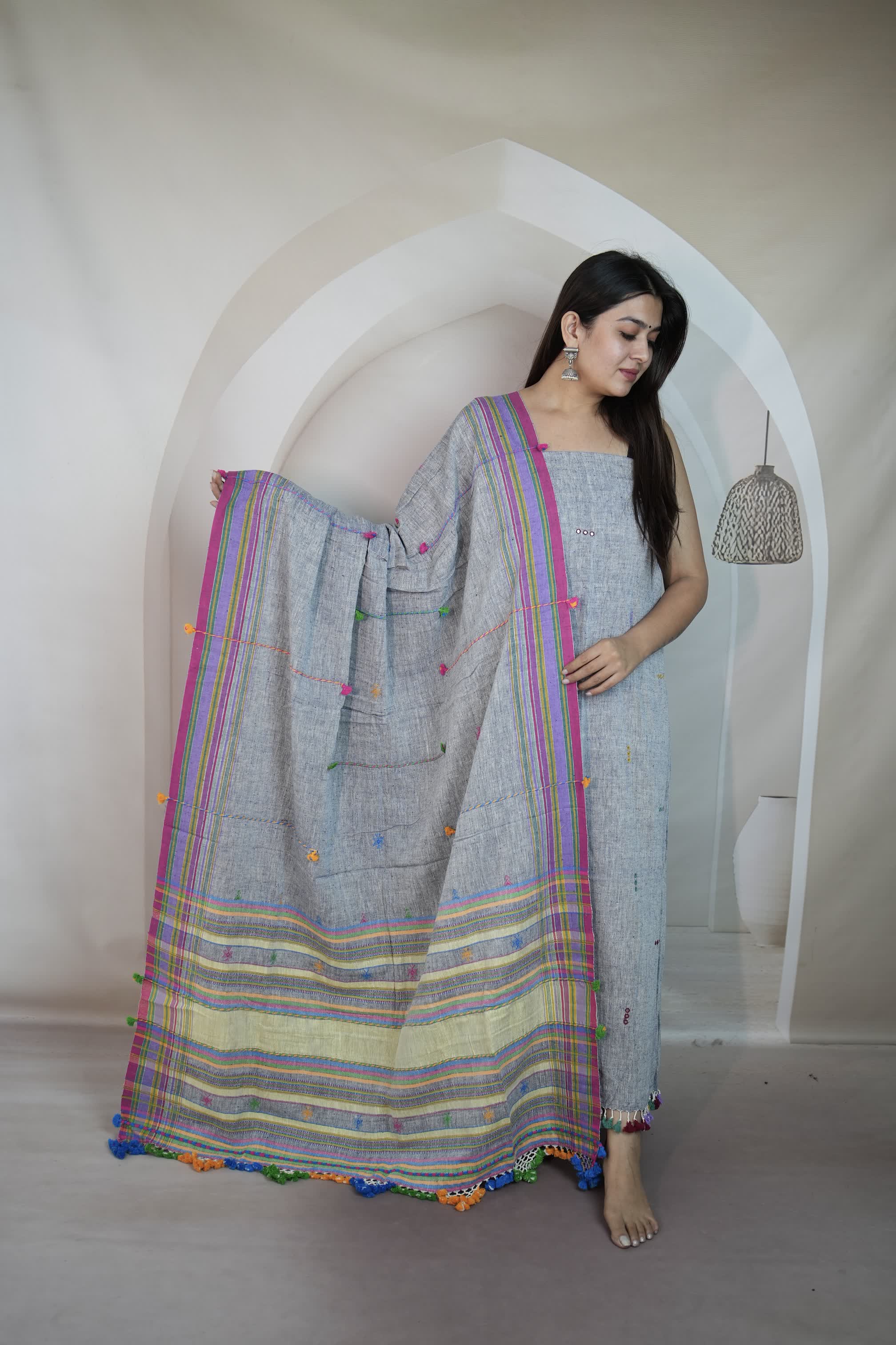 Bhujodi Kala Cotton Suit Material