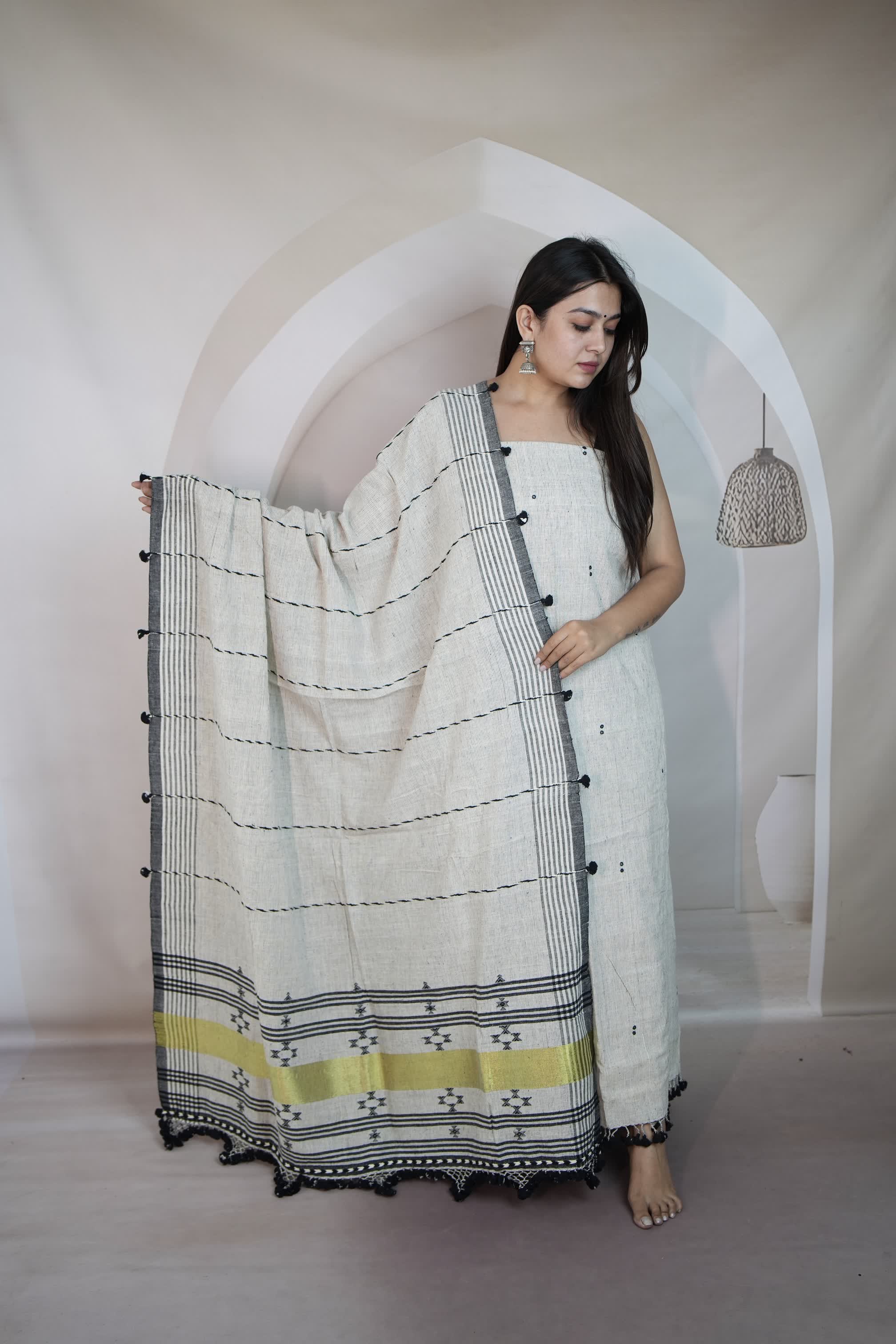 Bhujodi Kala Cotton Suit Material