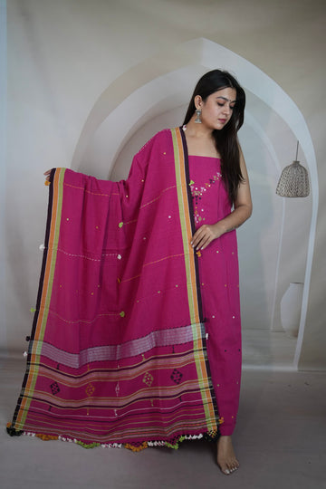 Bhujodi Kala Cotton Suit Material