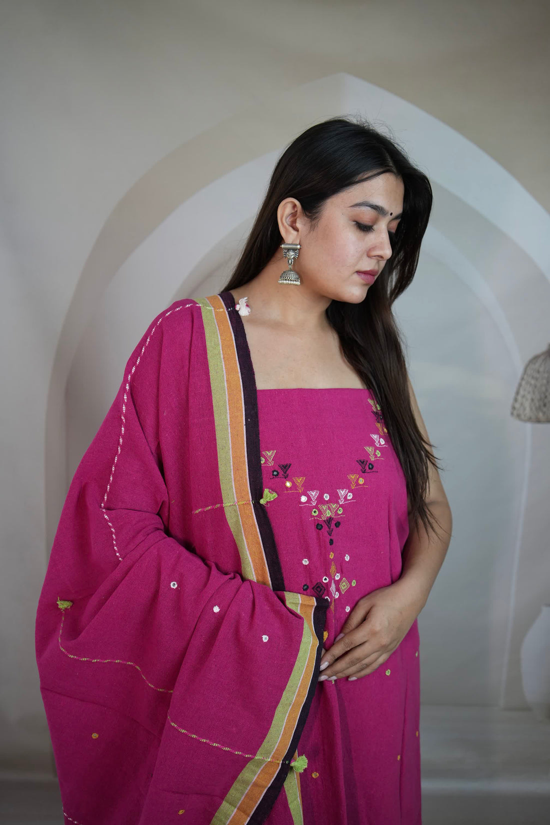 Bhujodi Kala Cotton Suit Material