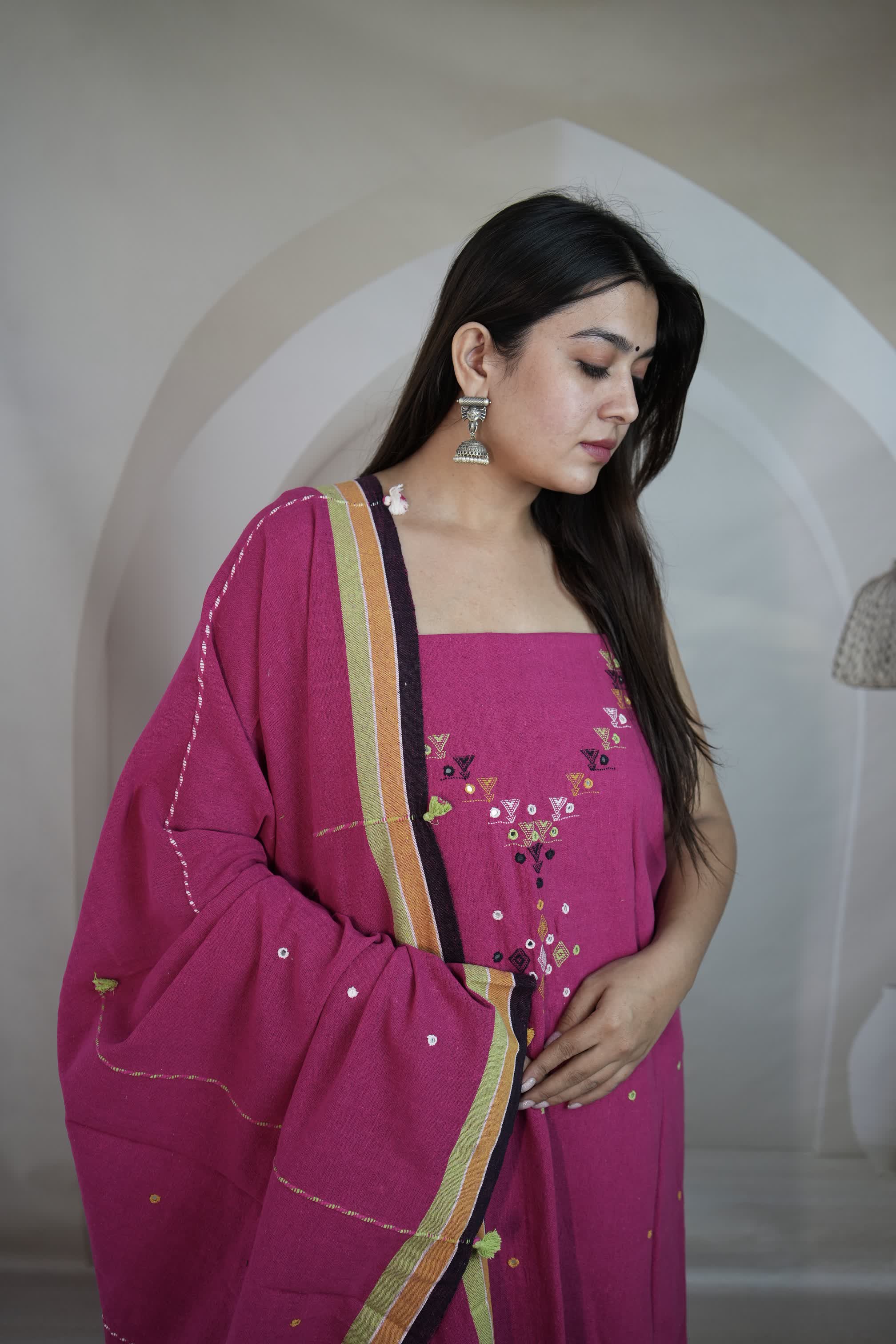 Bhujodi Kala Cotton Suit Material