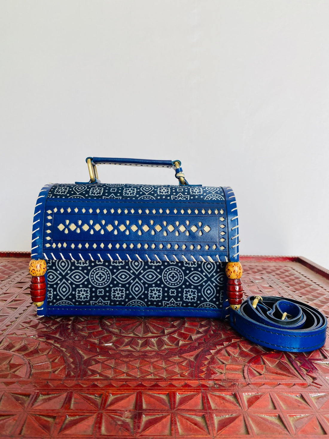 Blue Punching Ajarakh Hut - The Sling