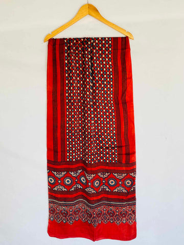 Ajarakh Natural Dyed Modal Silk Stoles