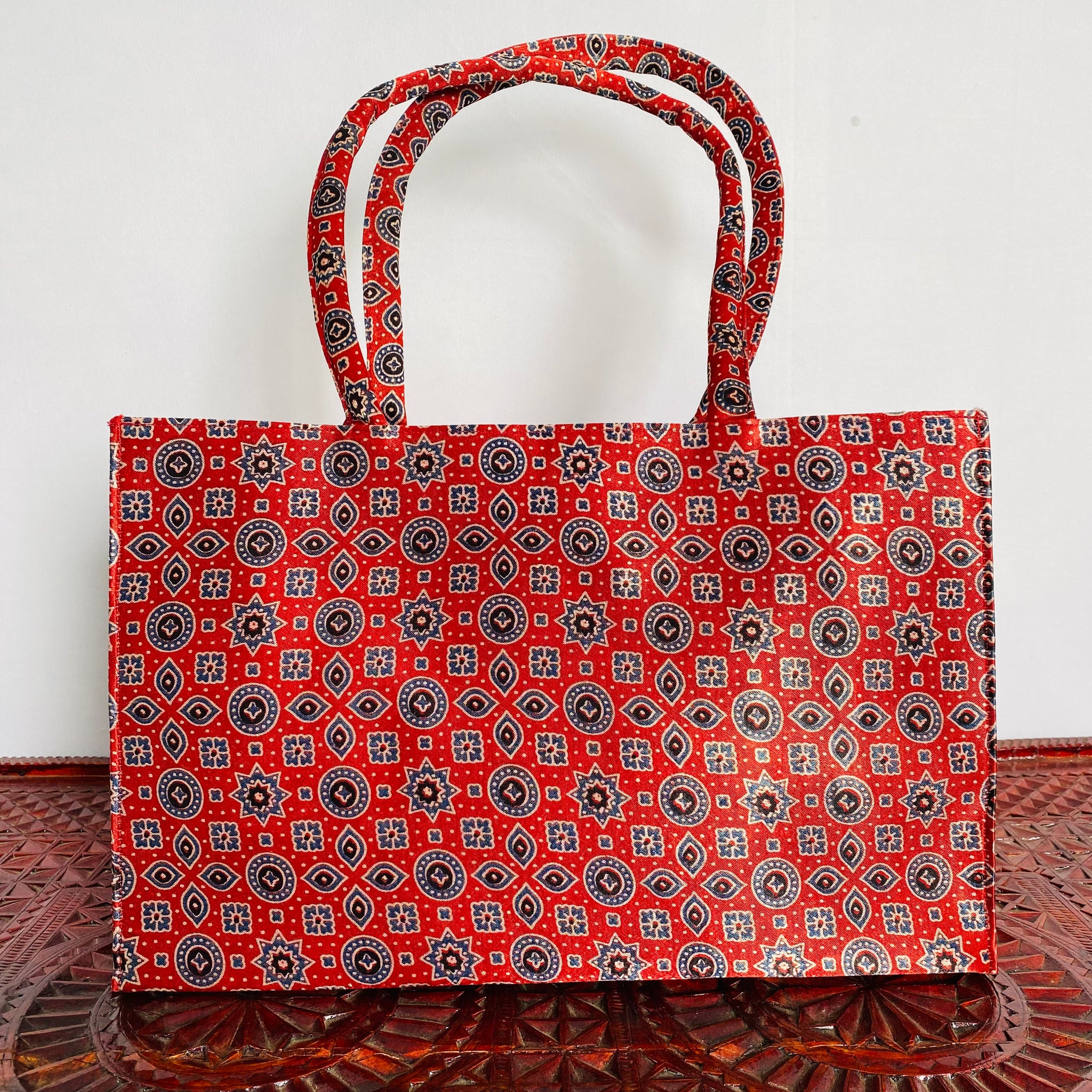 Ajarakh Mashroo Tote Bag