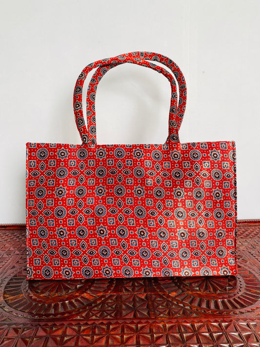 Ajarakh Mashroo Tote Bag