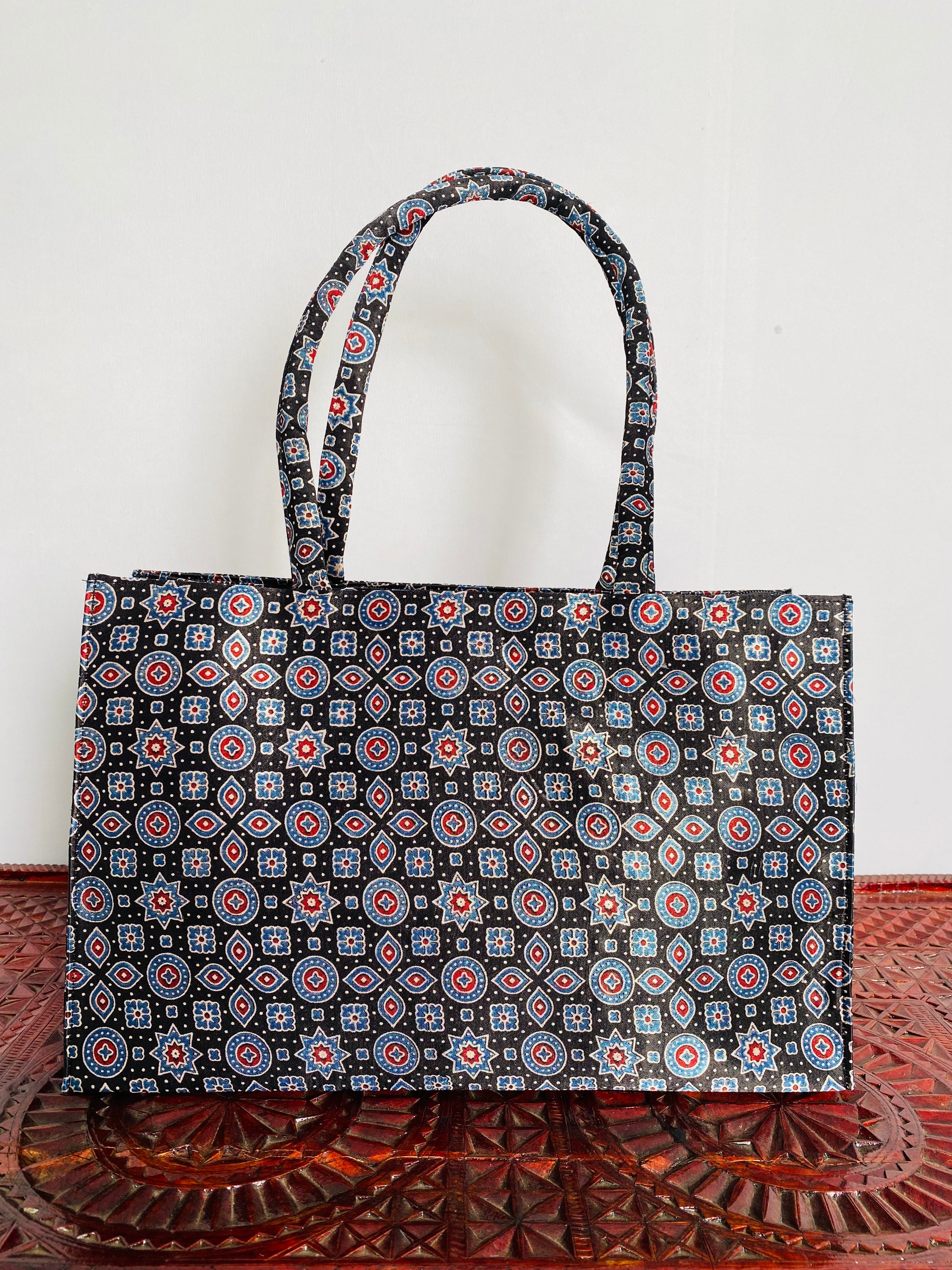 Ajarakh Mashroo Tote Bag