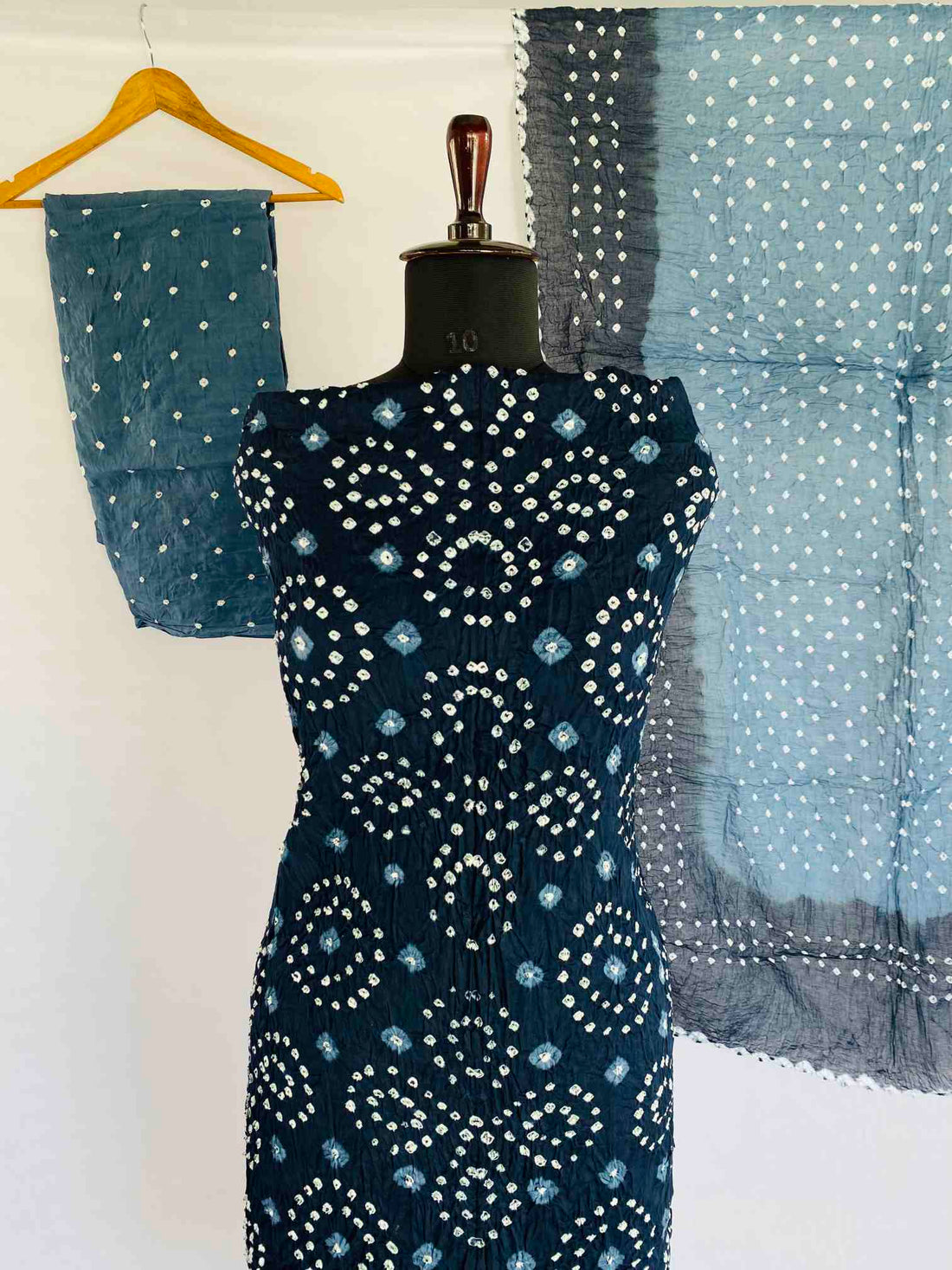 Kutchhi Bandhani Suit Material