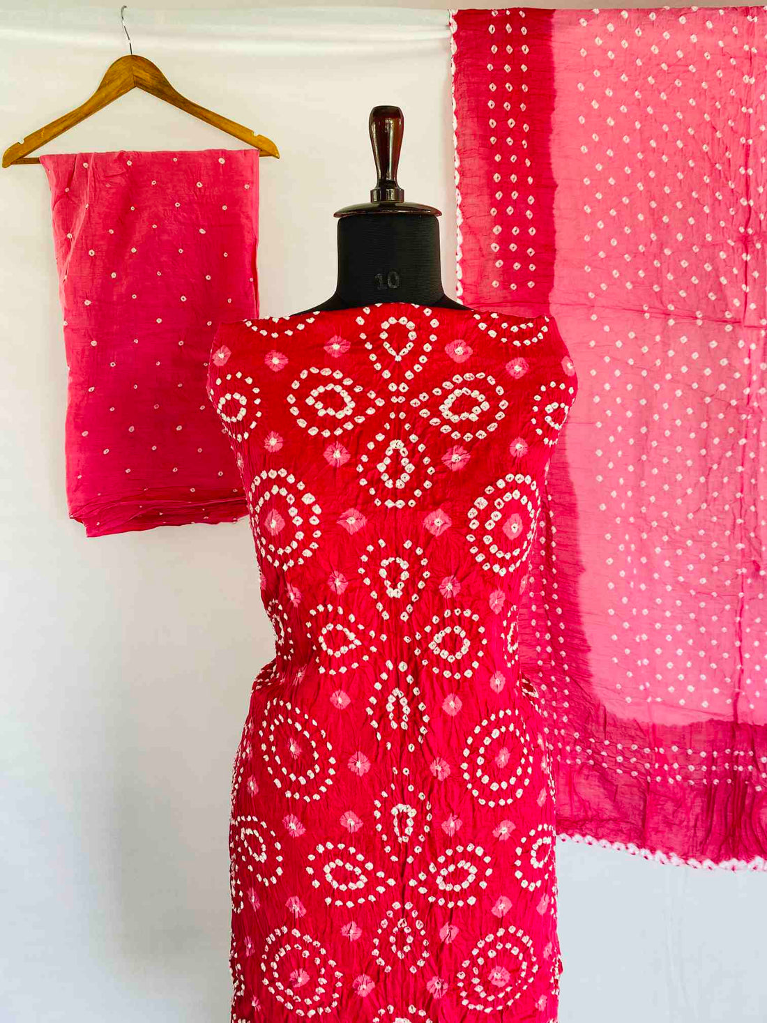 Kutchhi Bandhani Suit Material
