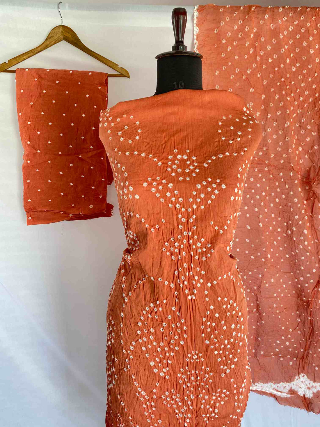 Kutchhi Bandhani Suit Material