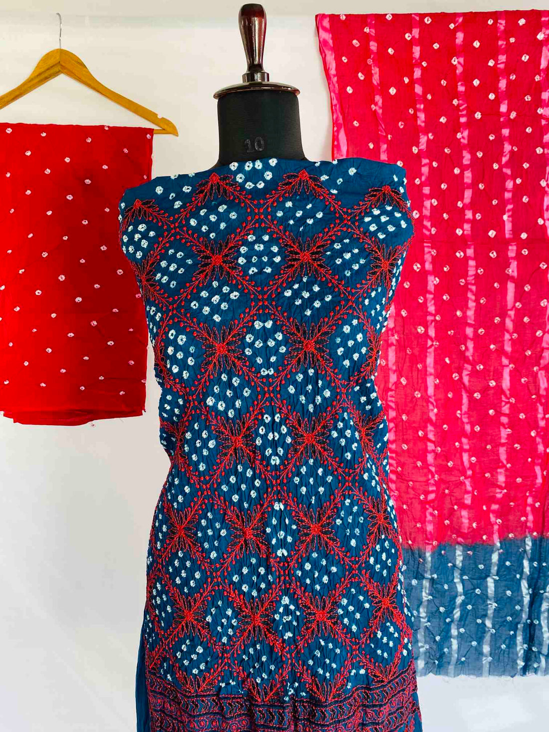 Bandhani Suit Material