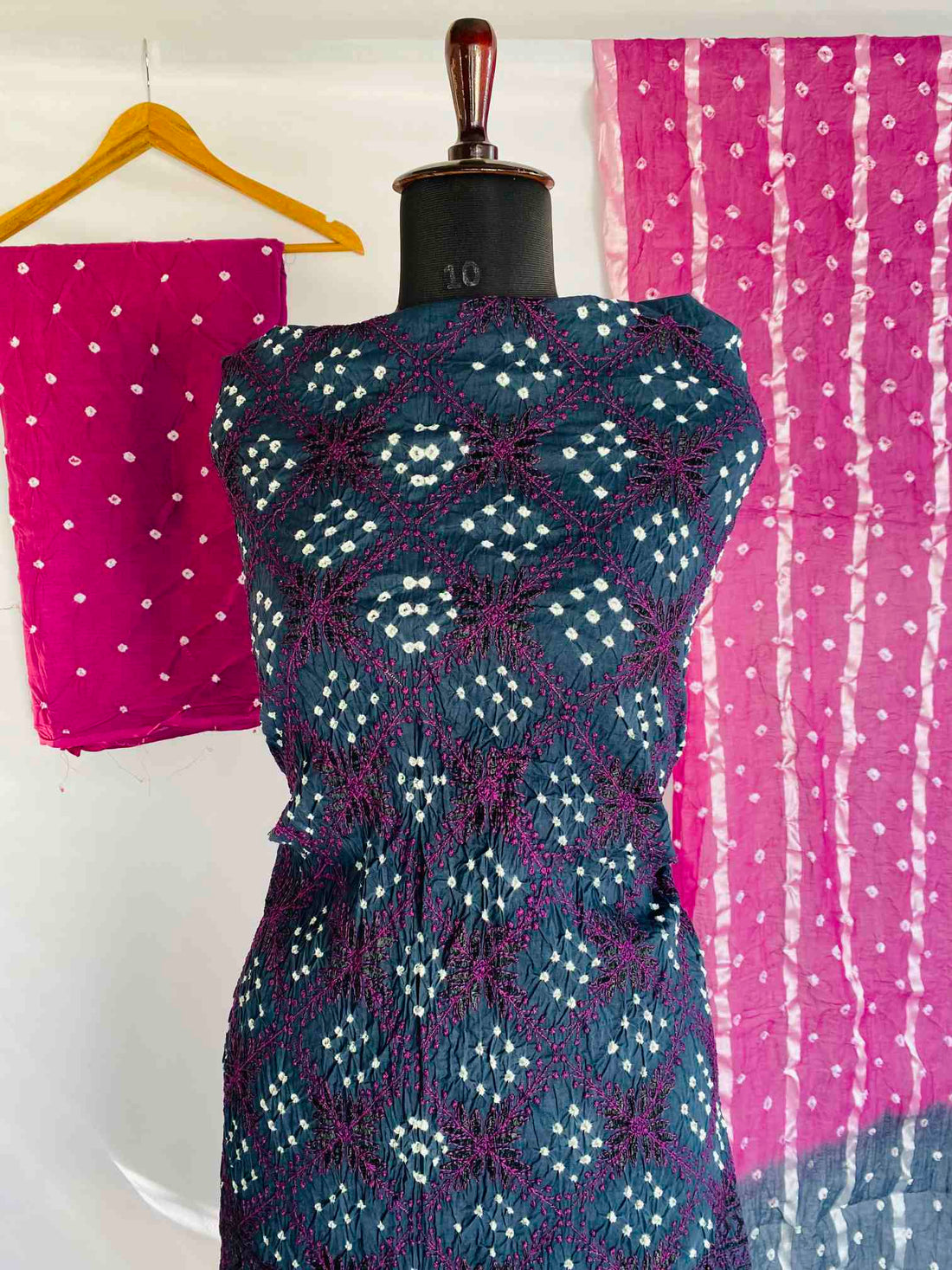 Bandhani Suit Material