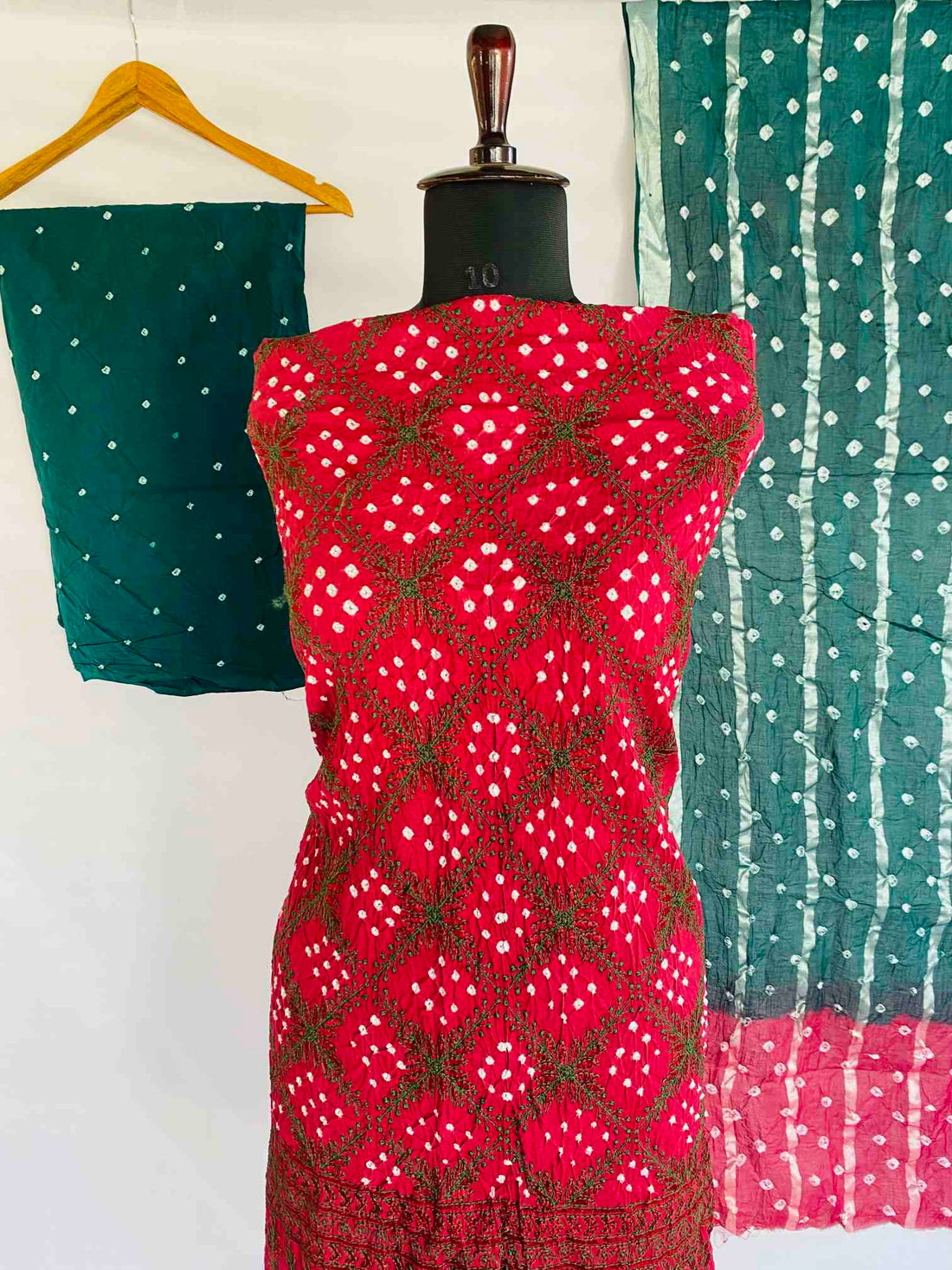 Bandhani Suit Material