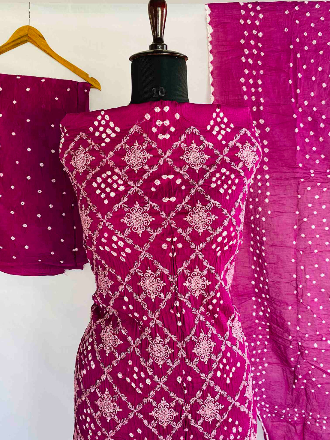 Bandhani Suit Material