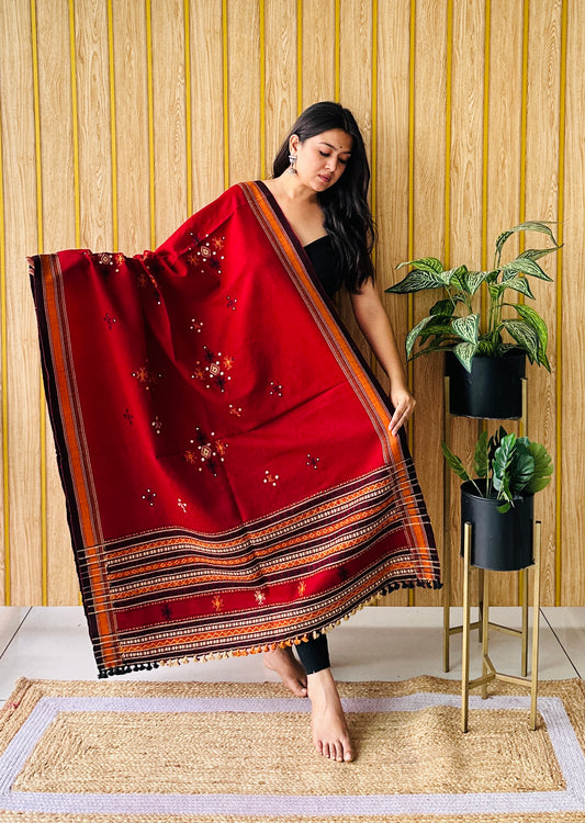 Chomakh Bhujodi Wooen Shawl
