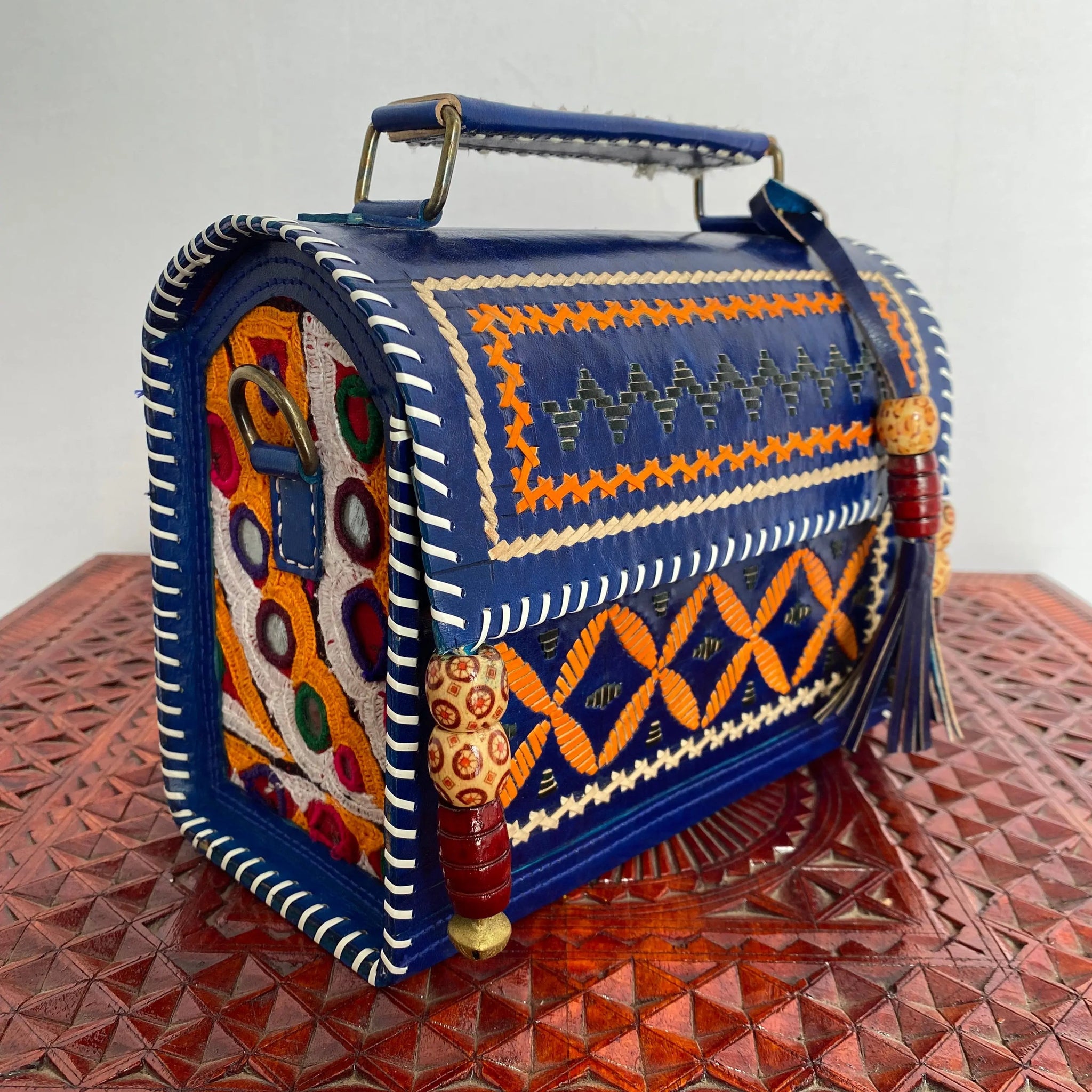 Blue Antique Hut - The Sling RAKHIYO