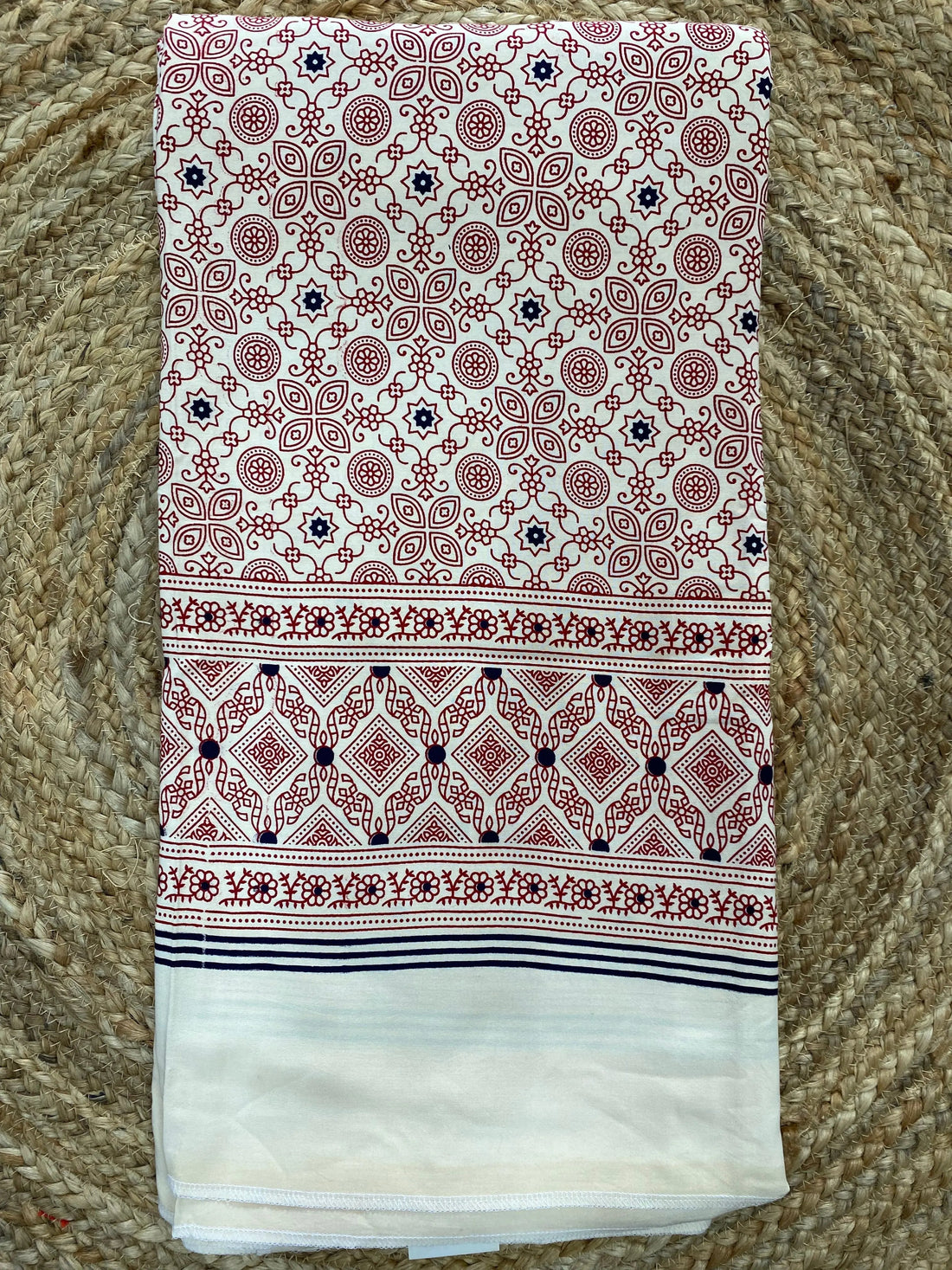Ajarakh Soft Cotton Spread/Chadar RAKHIYO