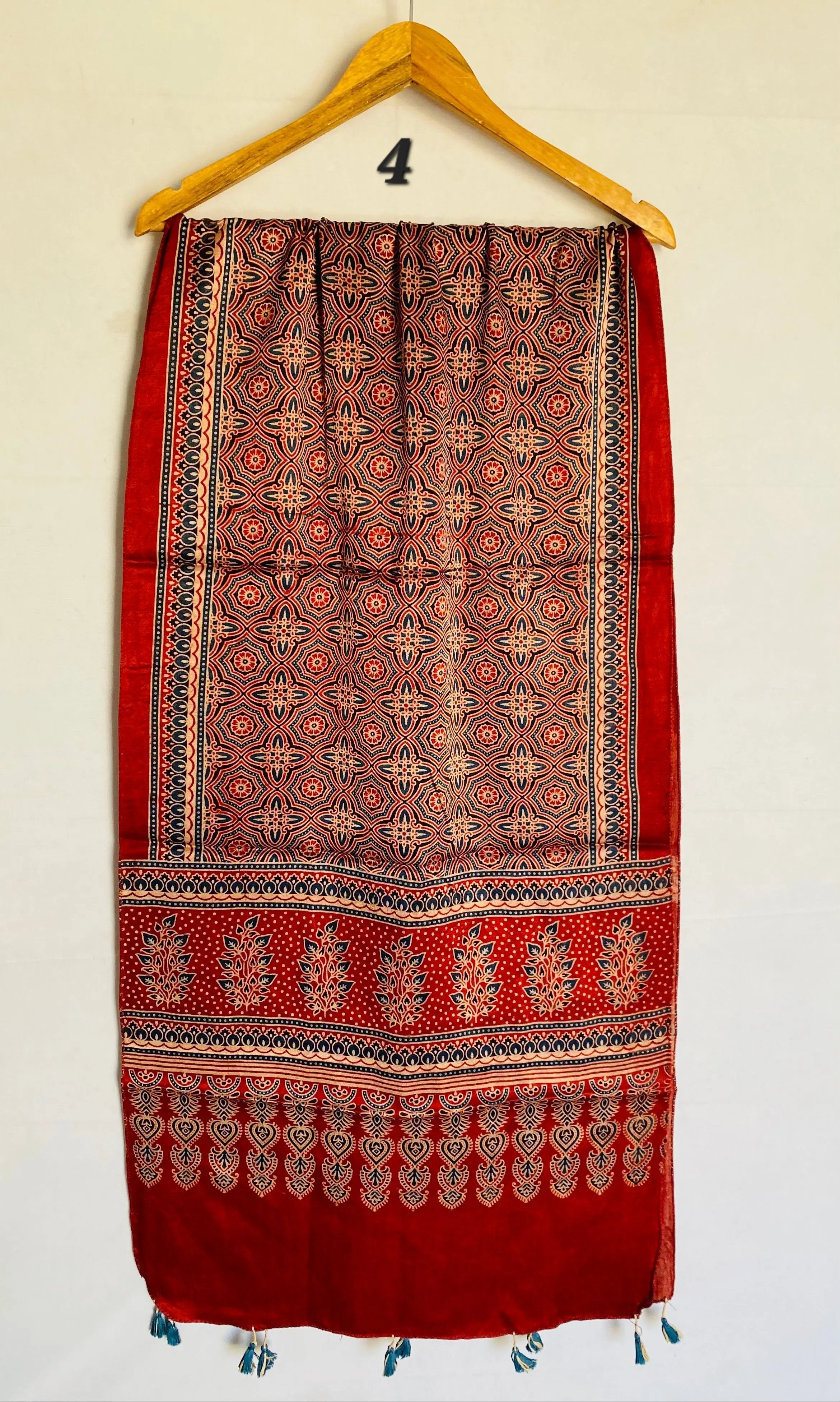 Ajarakh Mashroo Tessal Stoles RAKHIYO