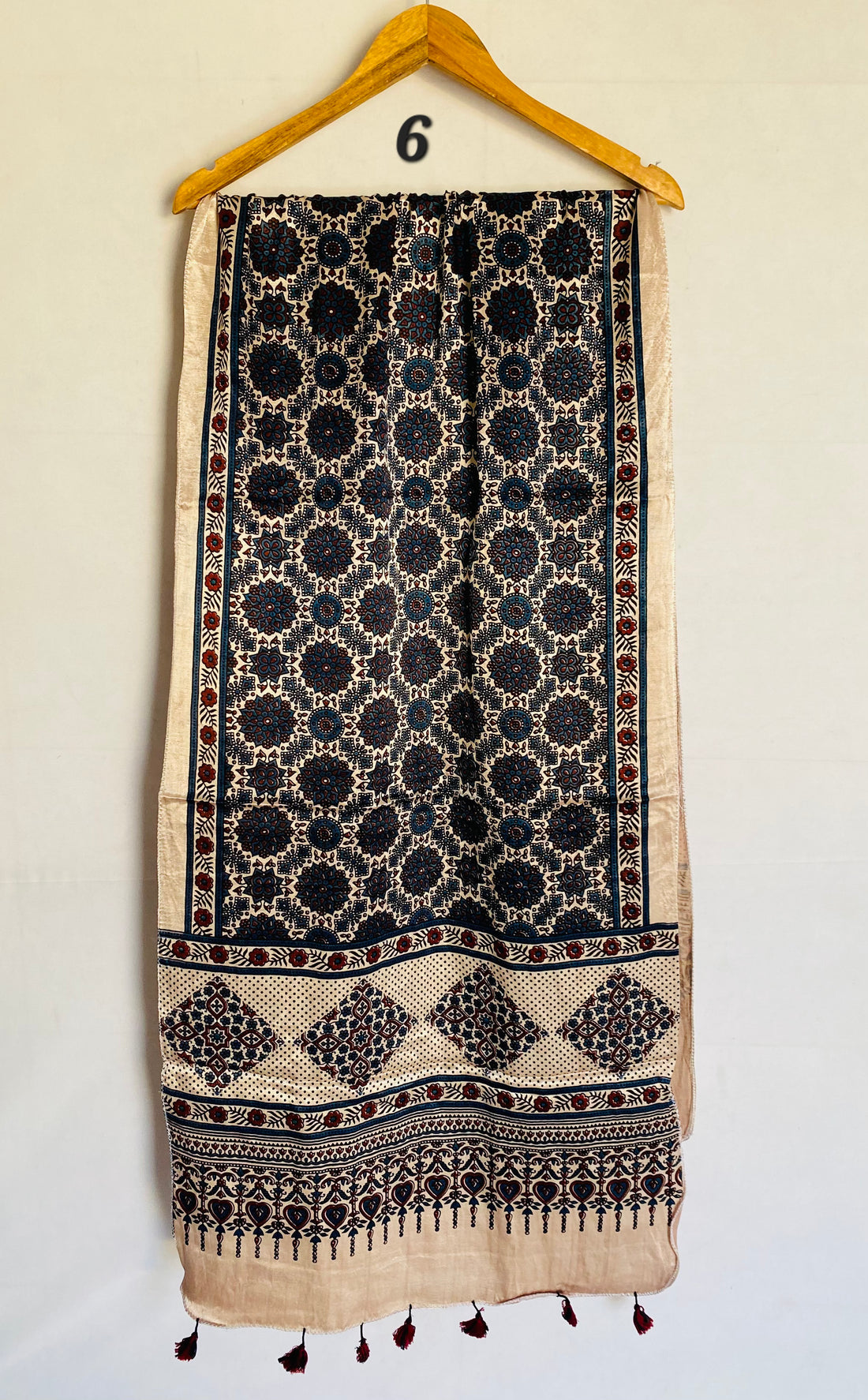 Ajarakh Mashroo Tessal Stoles
