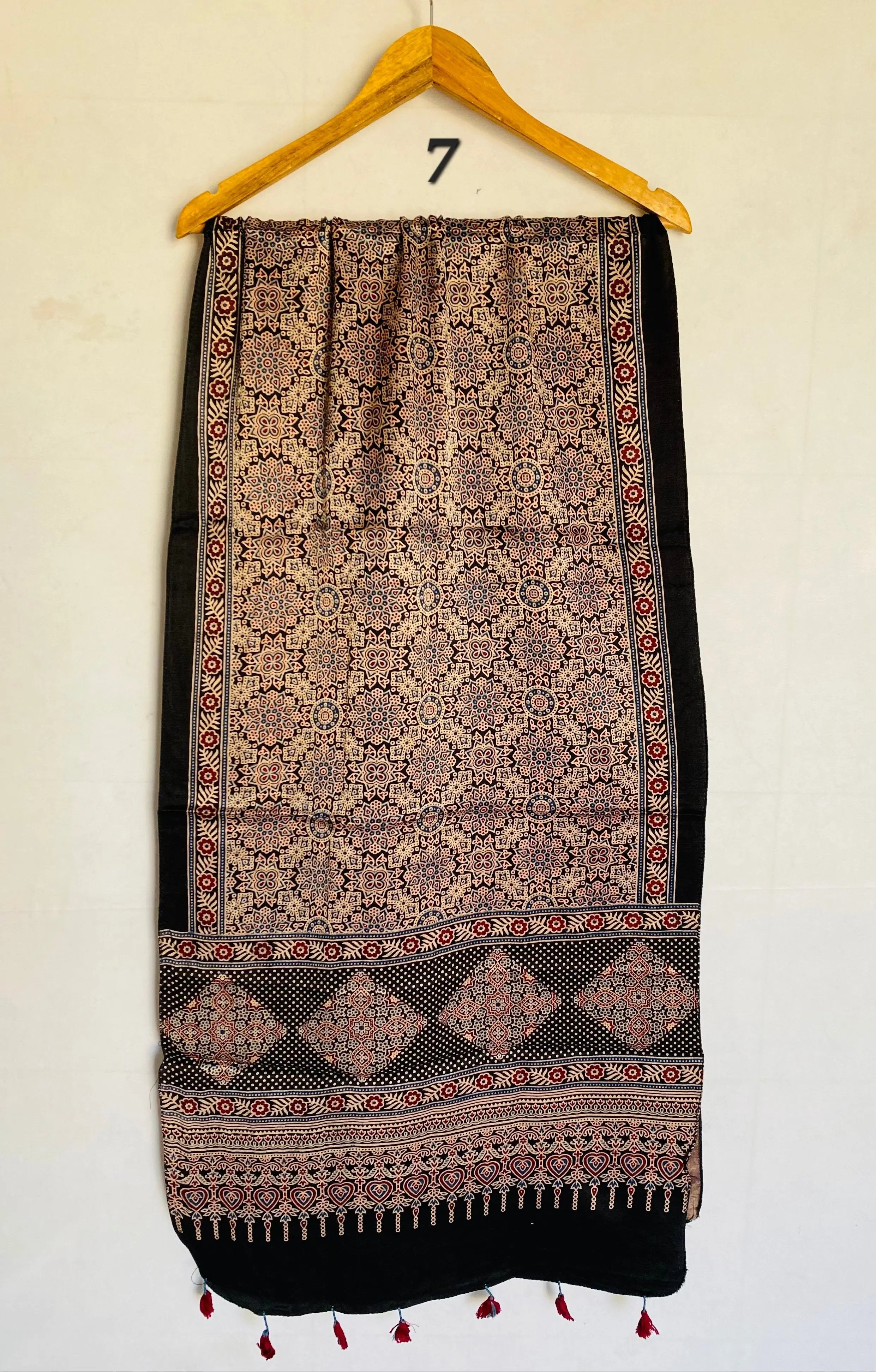 Ajarakh Mashroo Tessal Stoles RAKHIYO