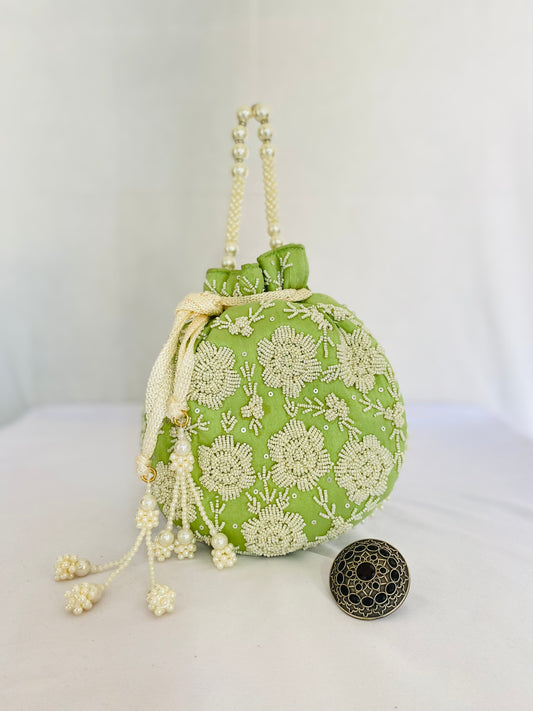 Bead Work Potli Bag