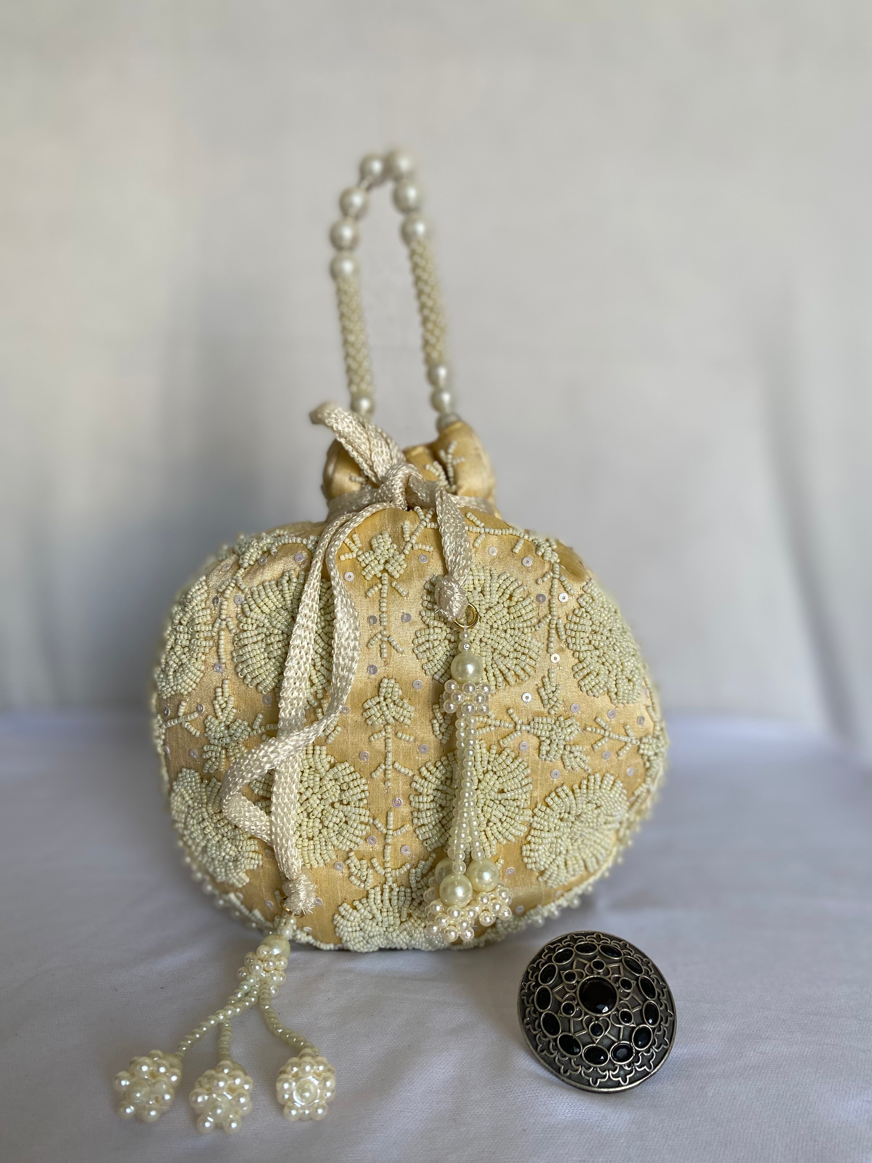 Bead Work Potli Bag