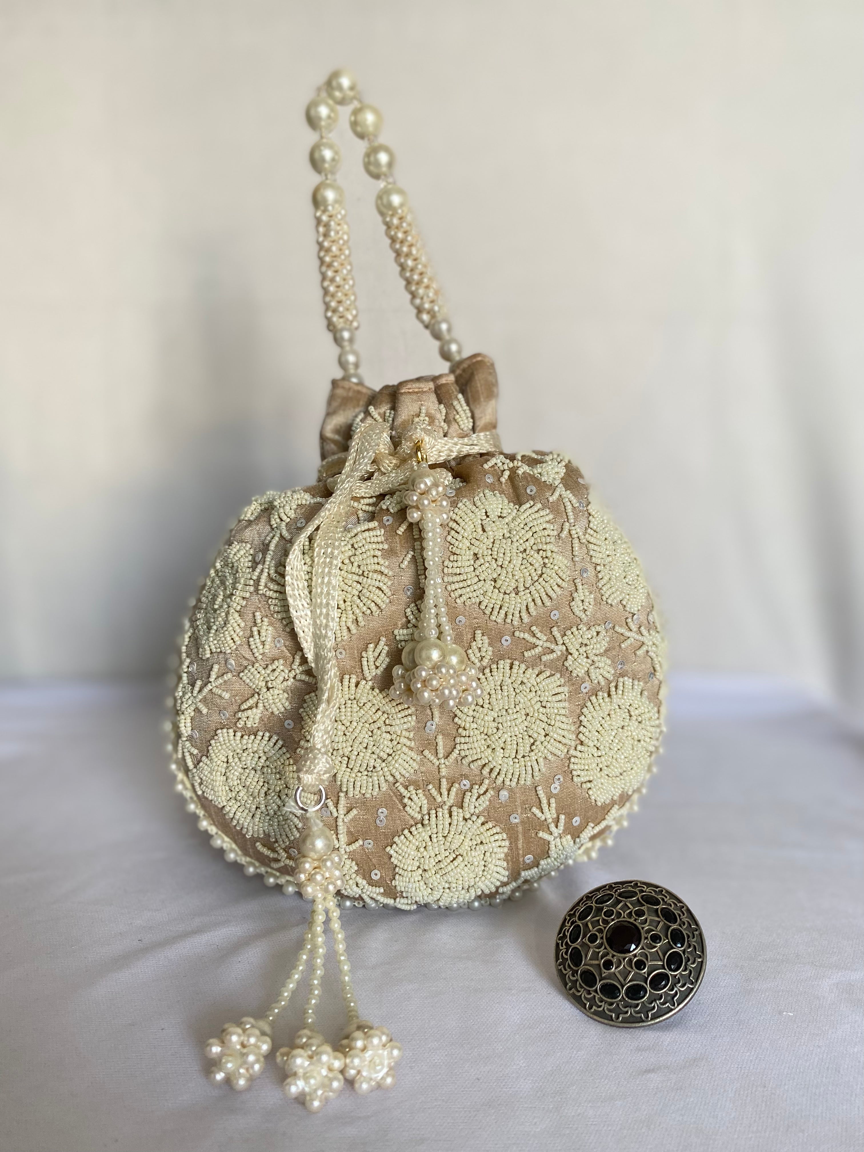 Bead Work Potli Bag