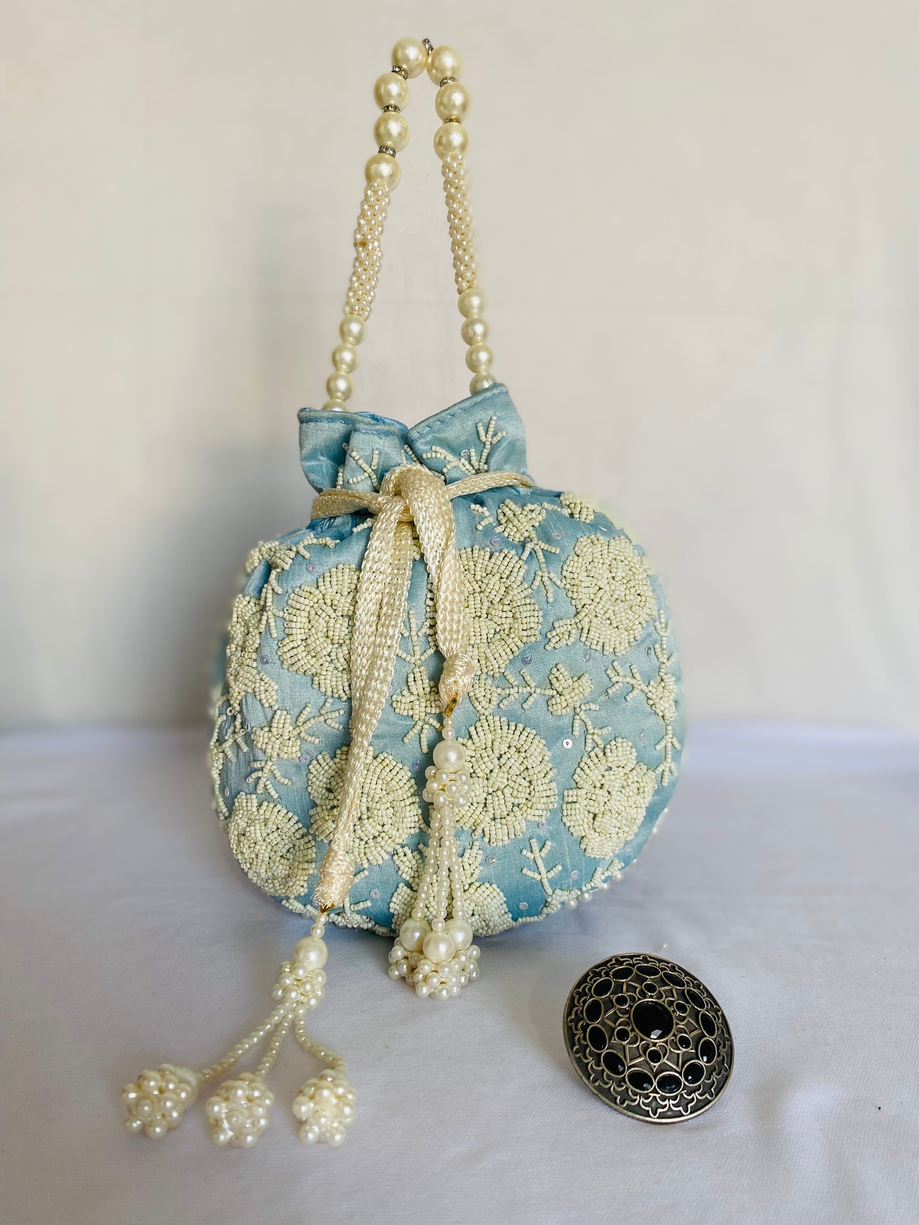 Bead Work Potli Bag