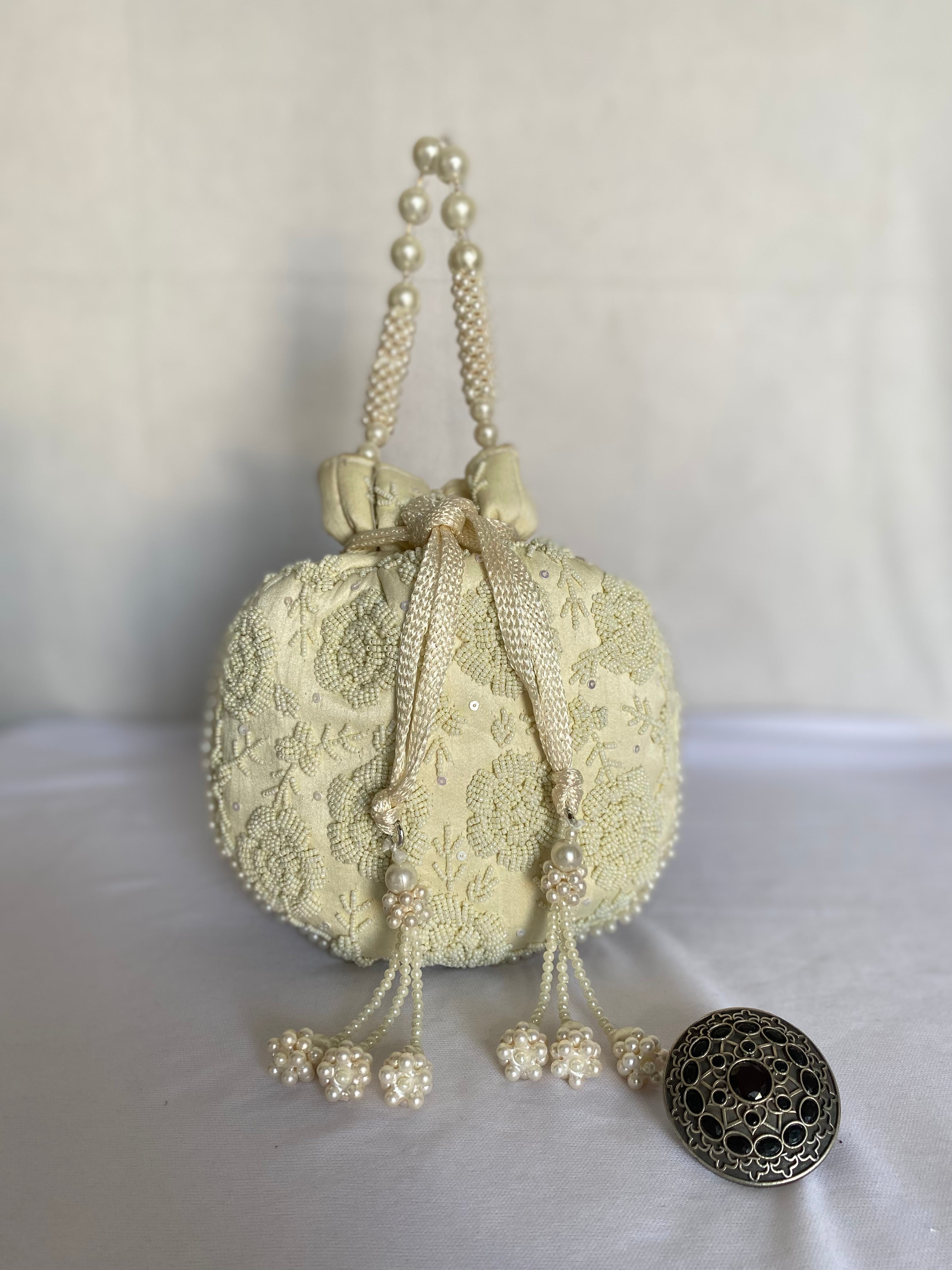 Bead Work Potli Bag