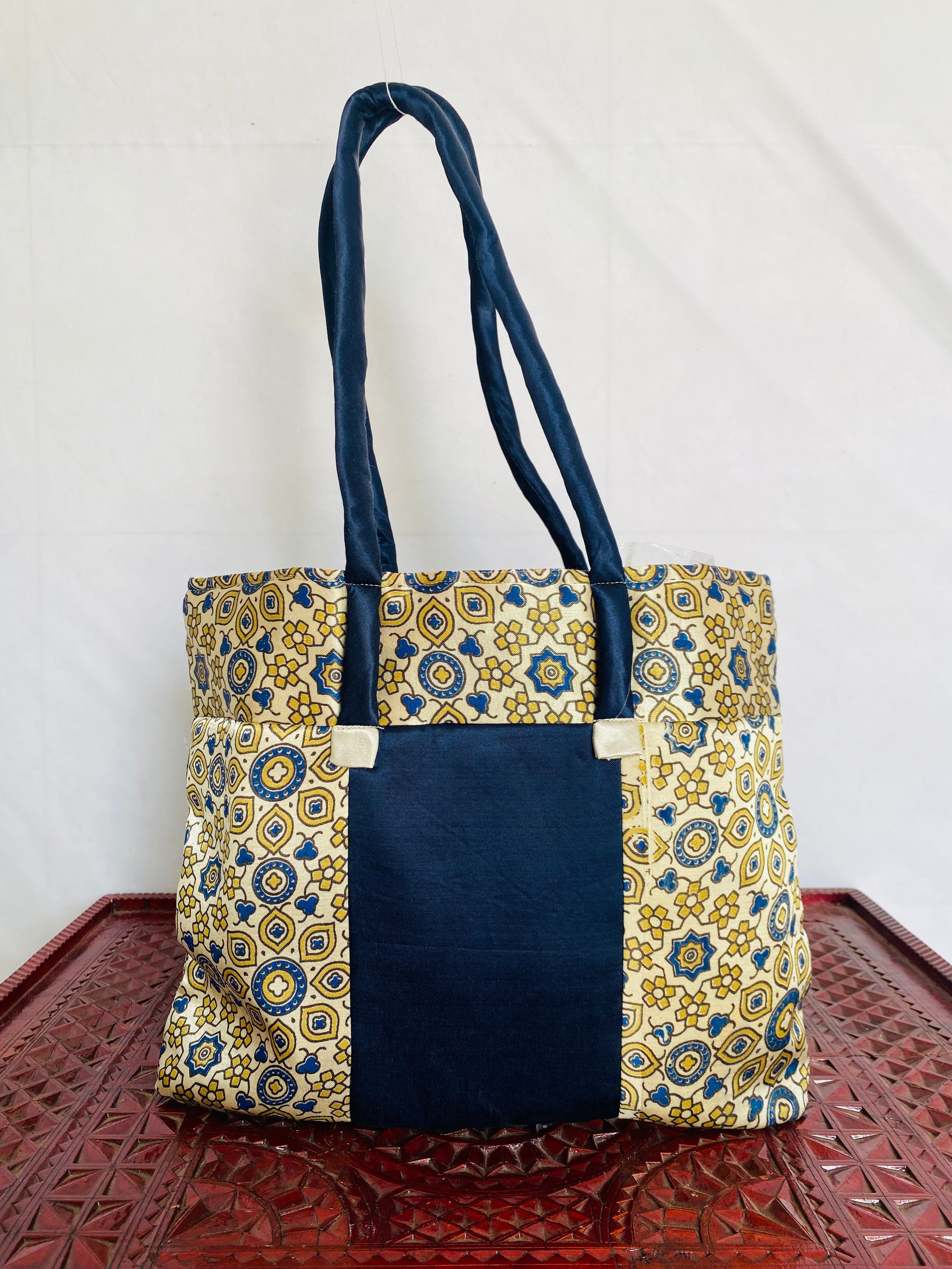 Ajarakh Mashroo Bag