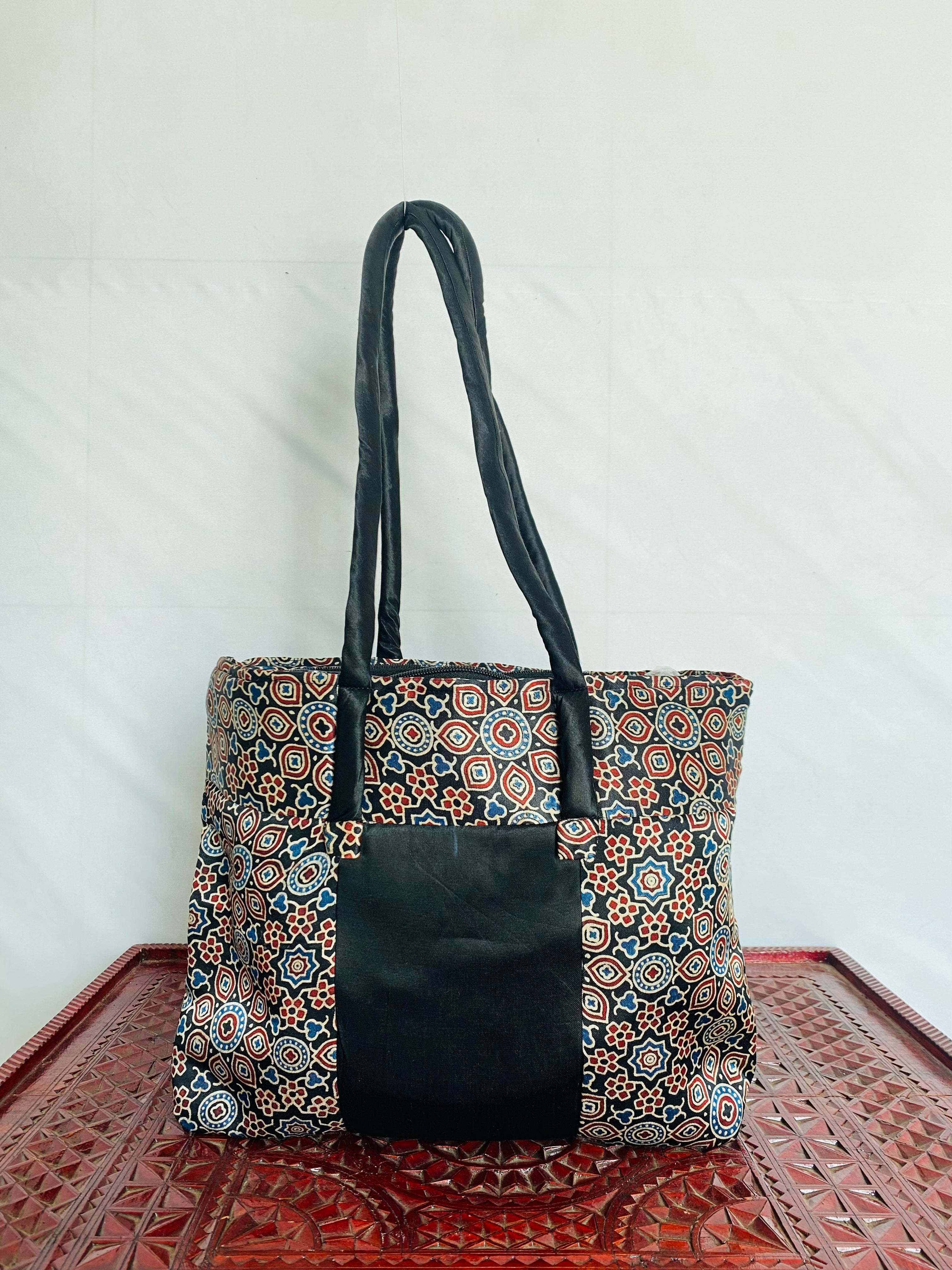 Ajarakh Mashroo Bag