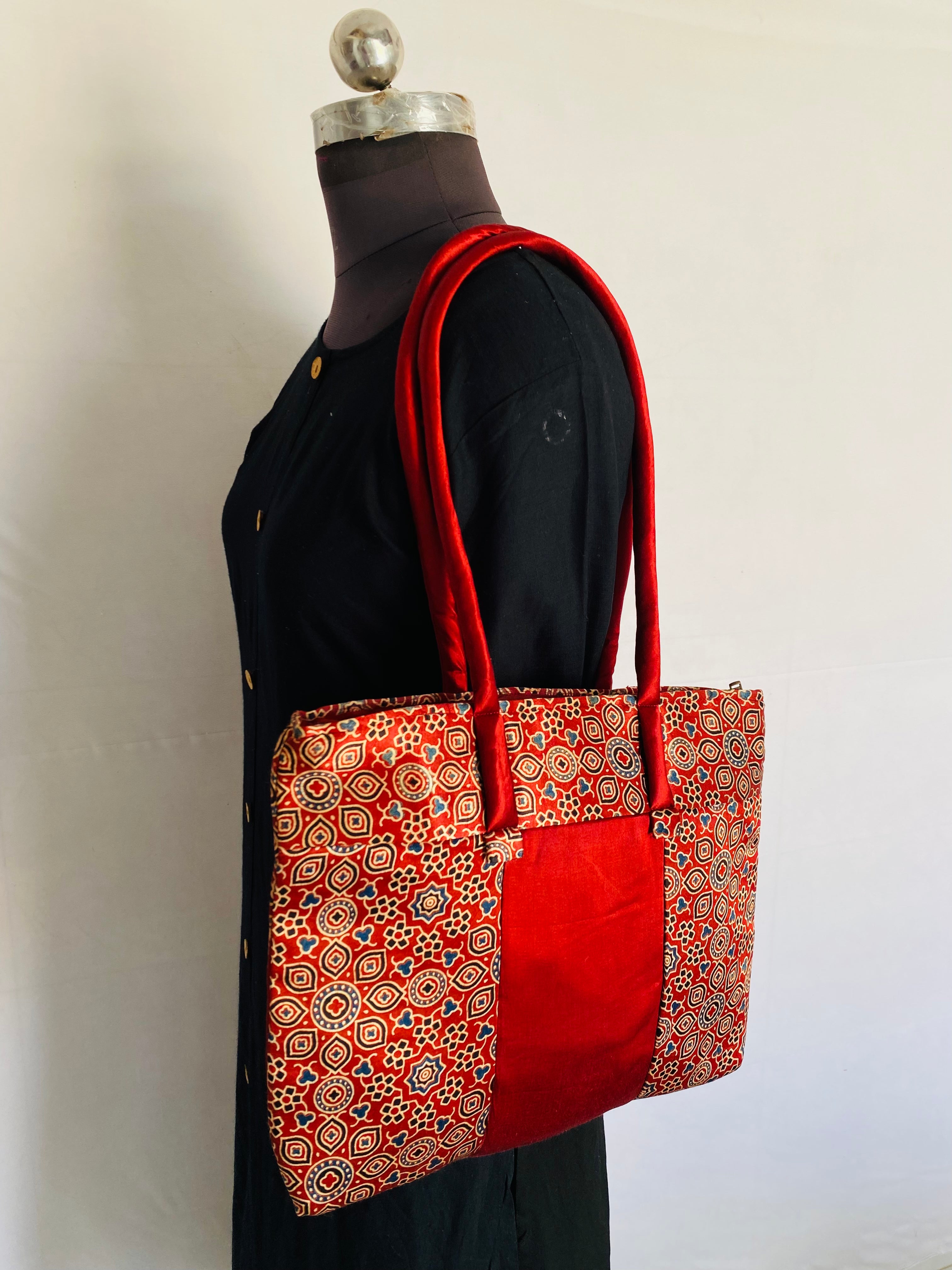 Ajarakh Mashroo Bag