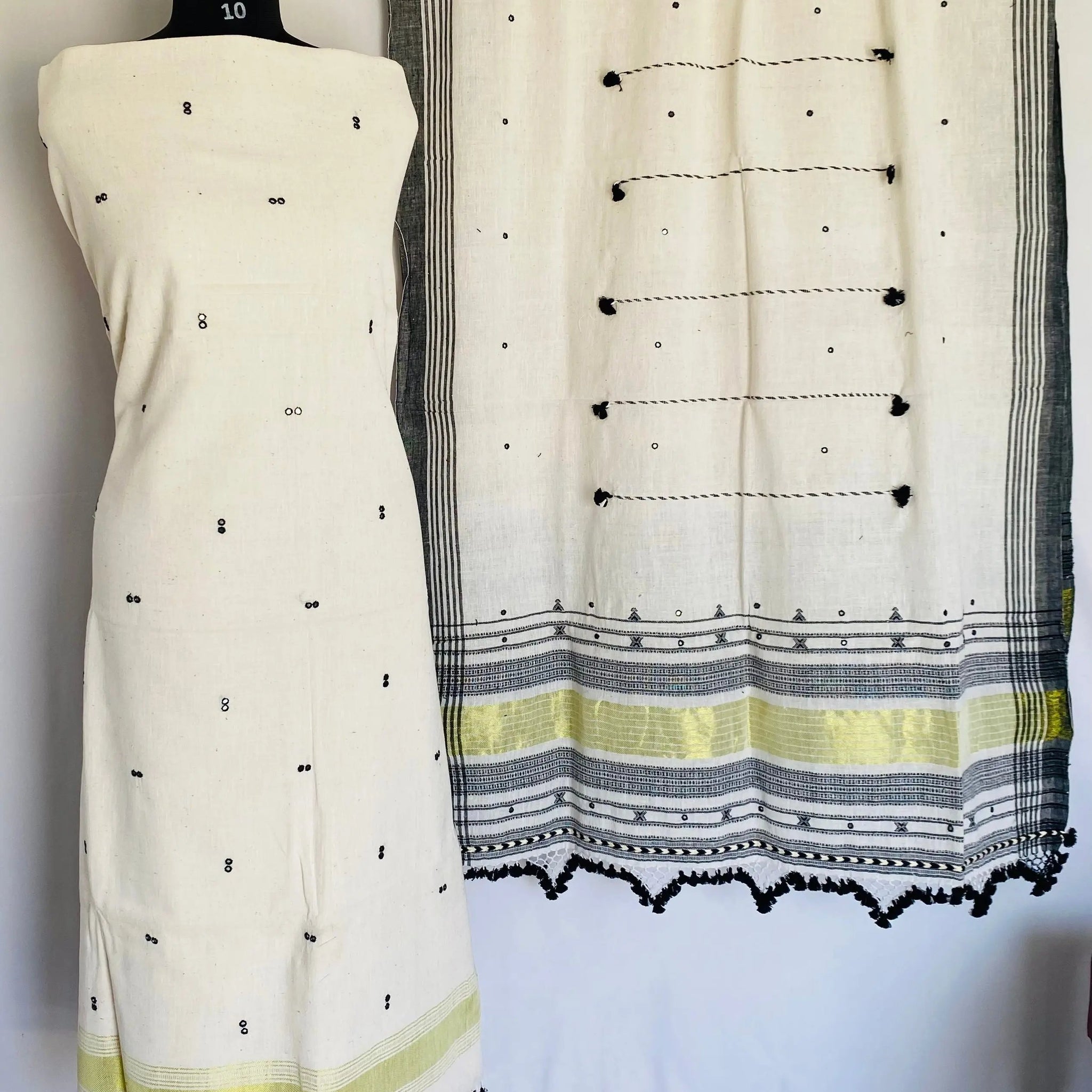 Bhujodi Kala Cotton Suit Material RAKHIYO