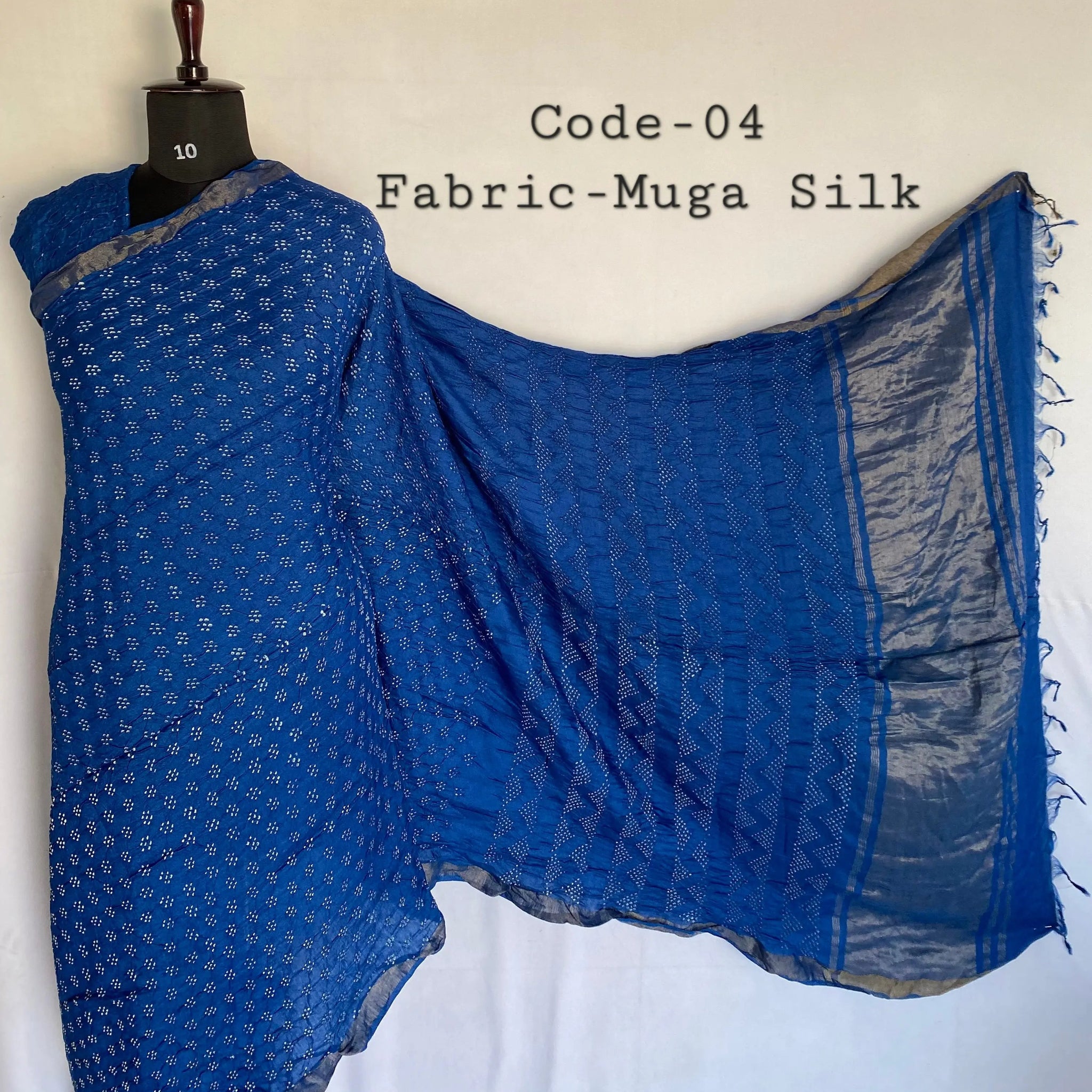 Premium Rai Bandhej Muga Silk Saree RAKHIYO