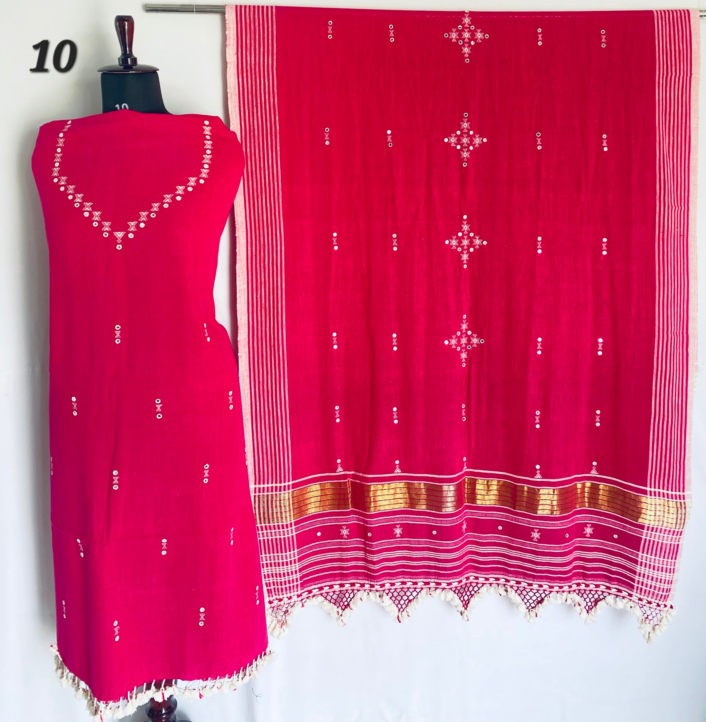 Bhujodi Kala Cotton Suit Material