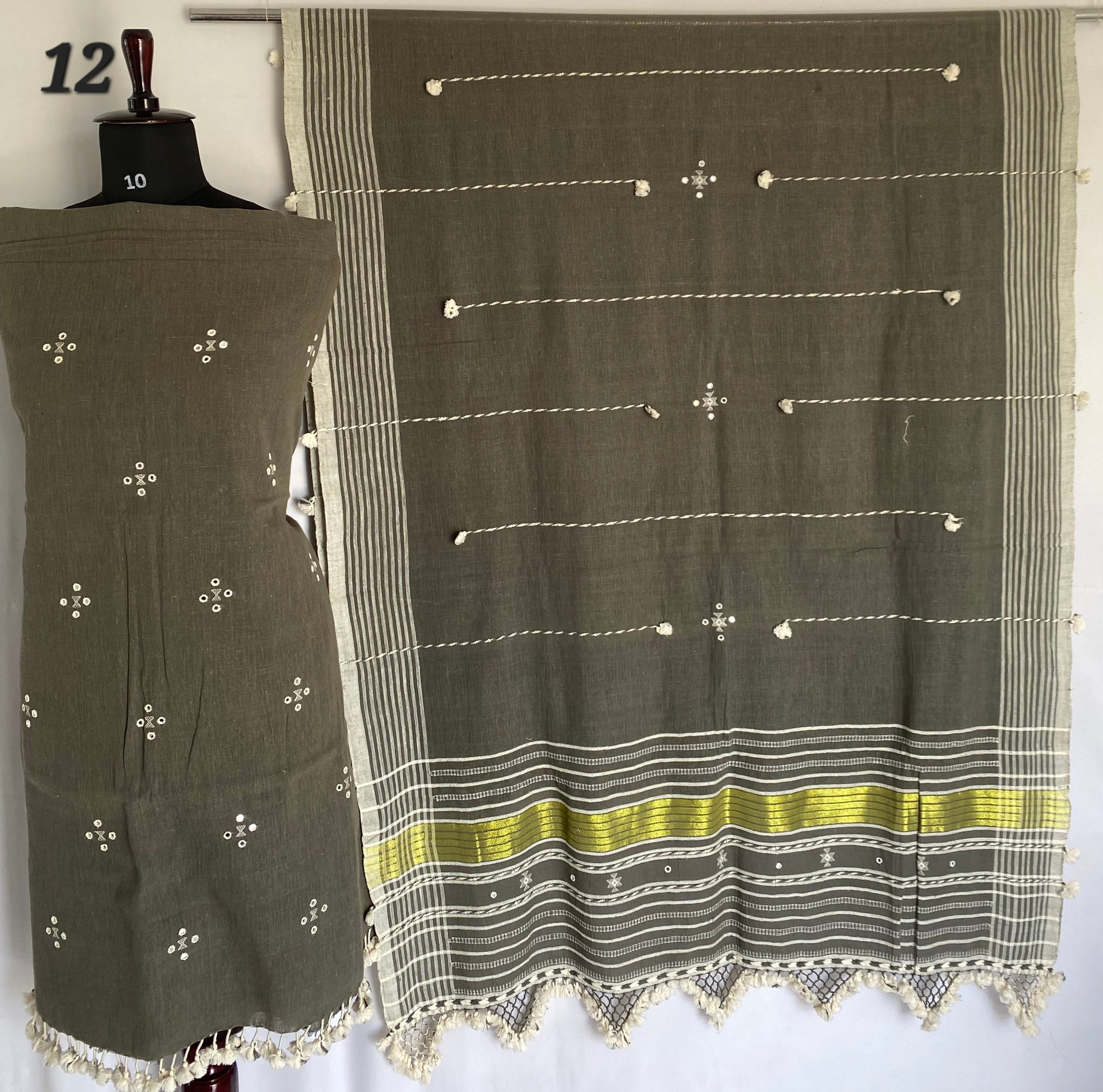 Bhujodi Kala Cotton Suit Material