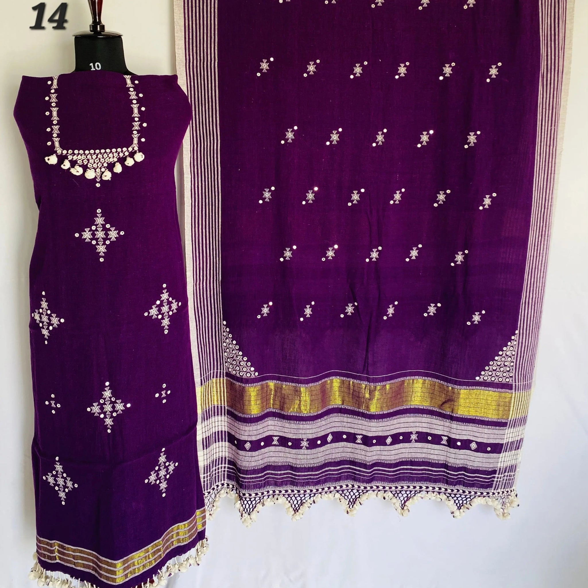 Bhujodi Kala Cotton Suit Material RAKHIYO