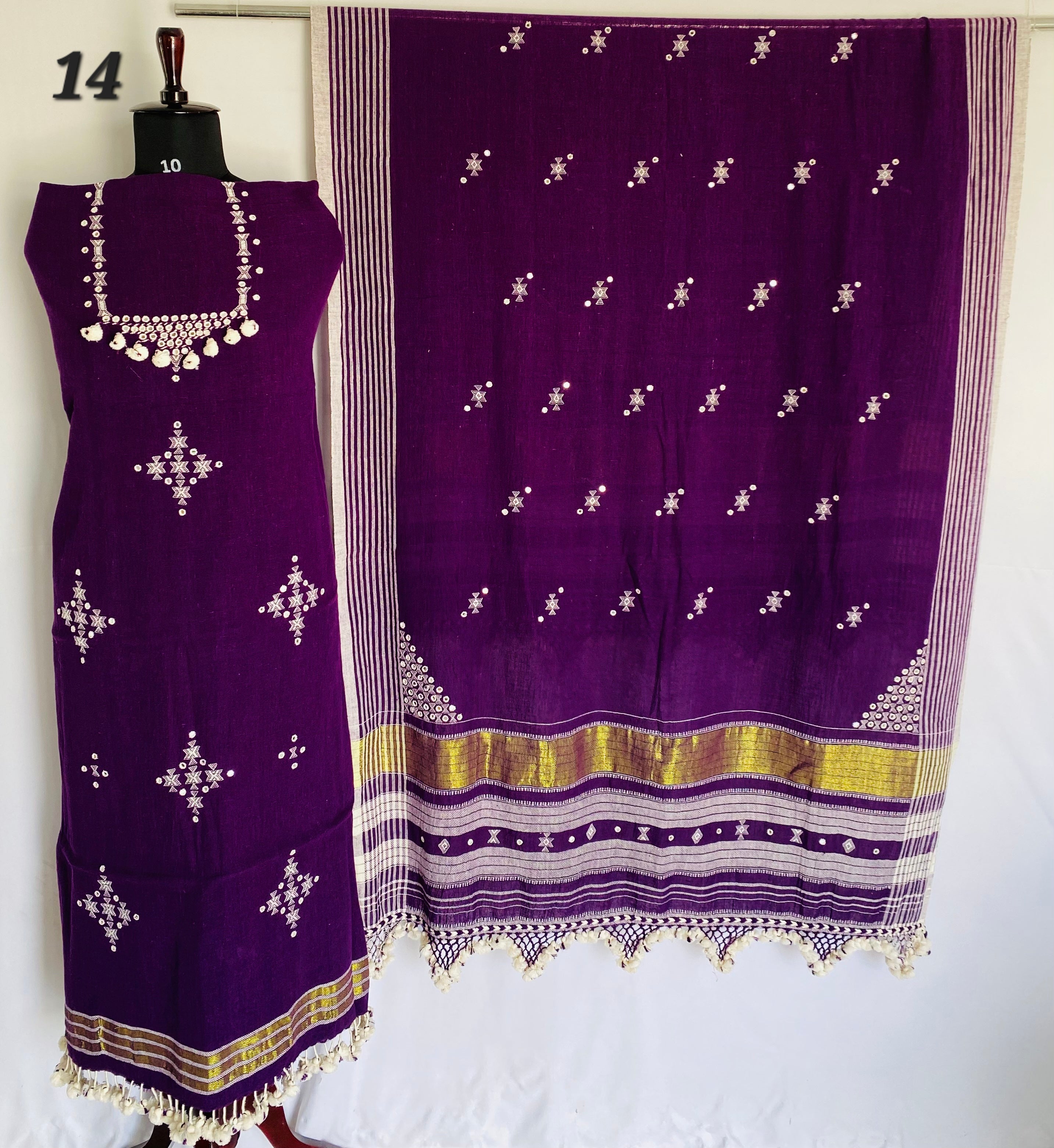 Bhujodi Kala Cotton Suit Material
