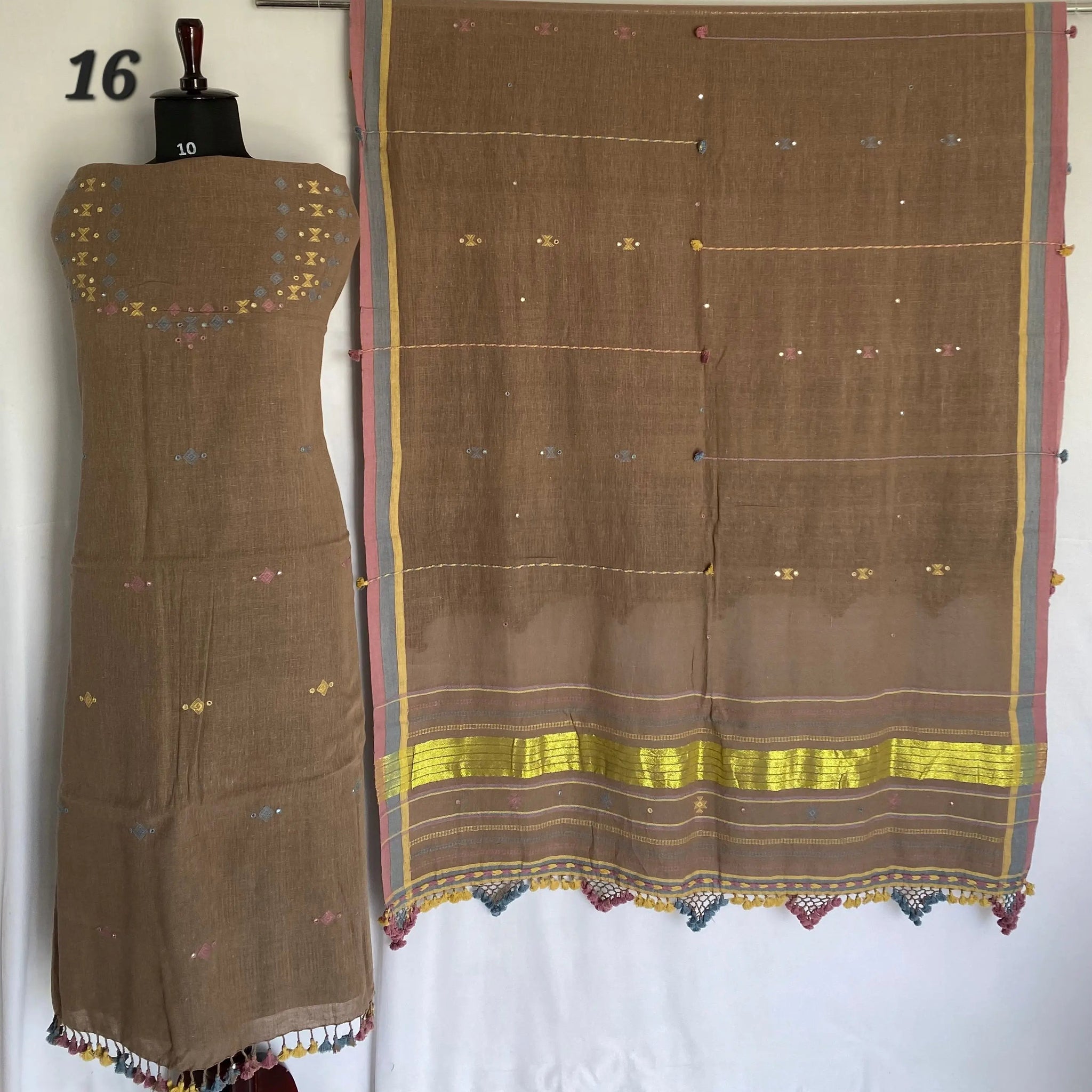 Bhujodi Kala Cotton Suit Material RAKHIYO