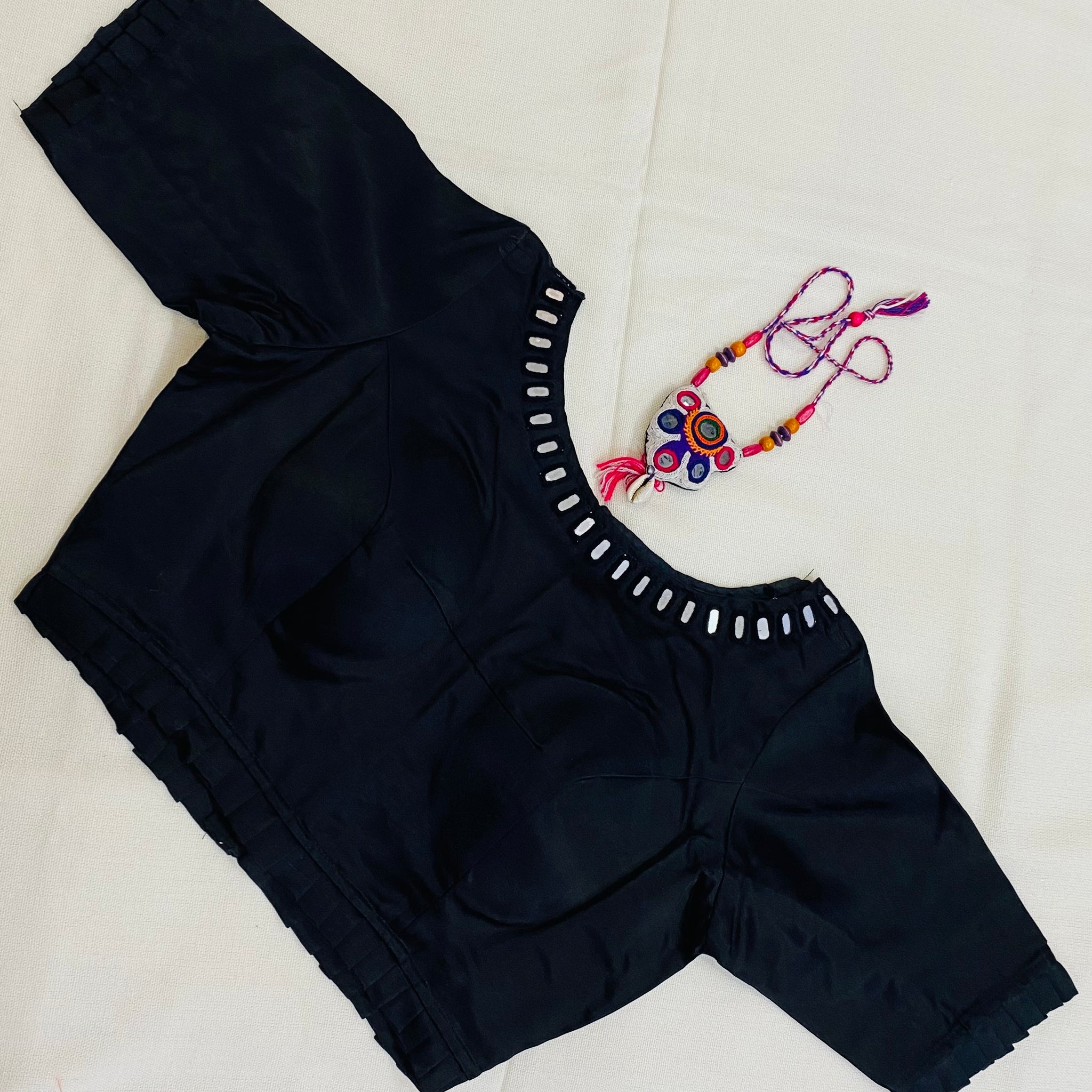 Plain Mashroo Mirror Blouse