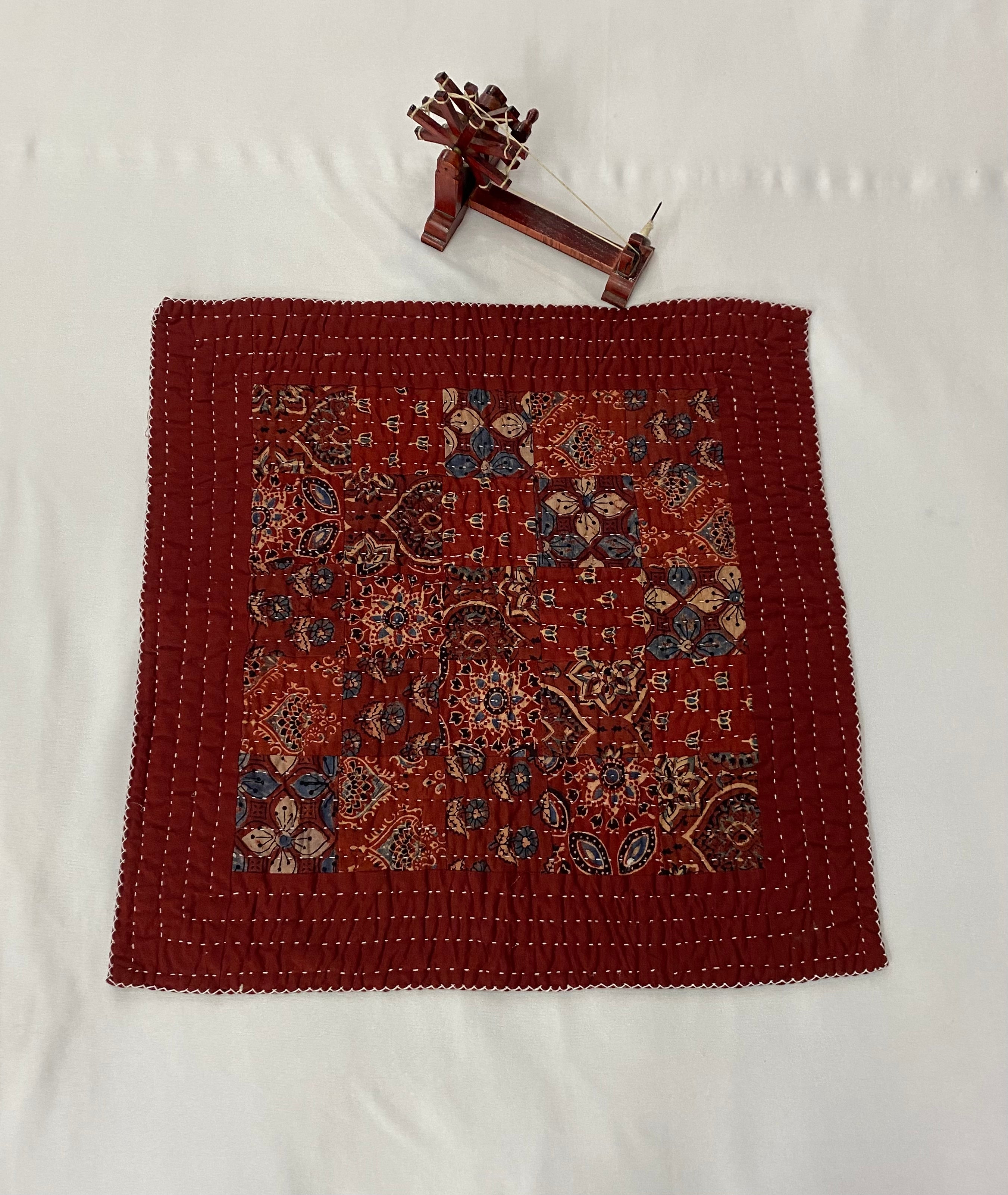 Ajarakh Patchwork Aasan