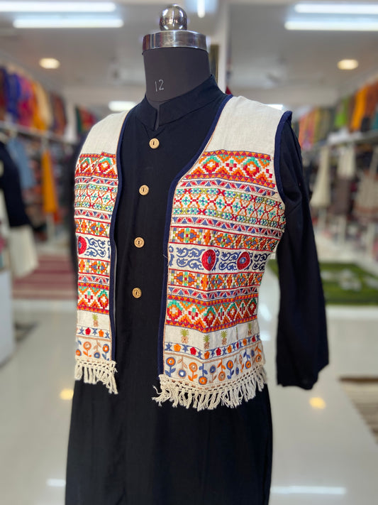 Jhali Embroidered Jacket