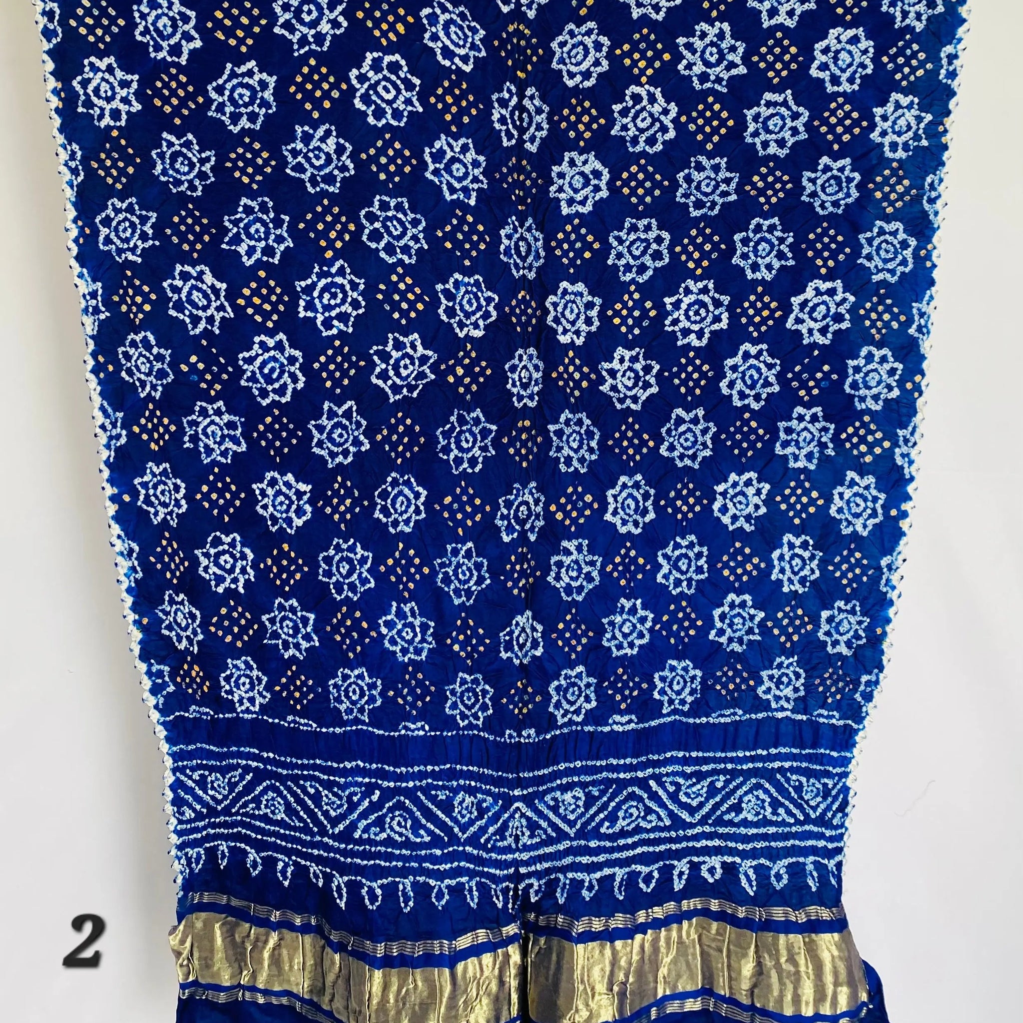 Rai Bandhej Gajji Silk Dupatta RAKHIYO