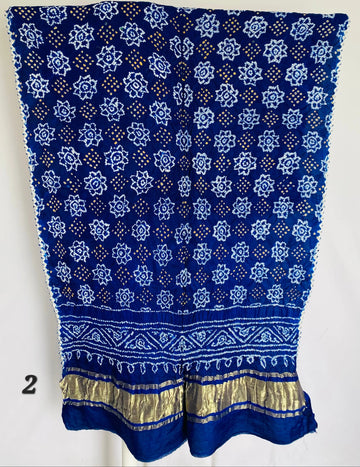 Rai Bandhej Gajji Silk Dupatta RAKHIYO