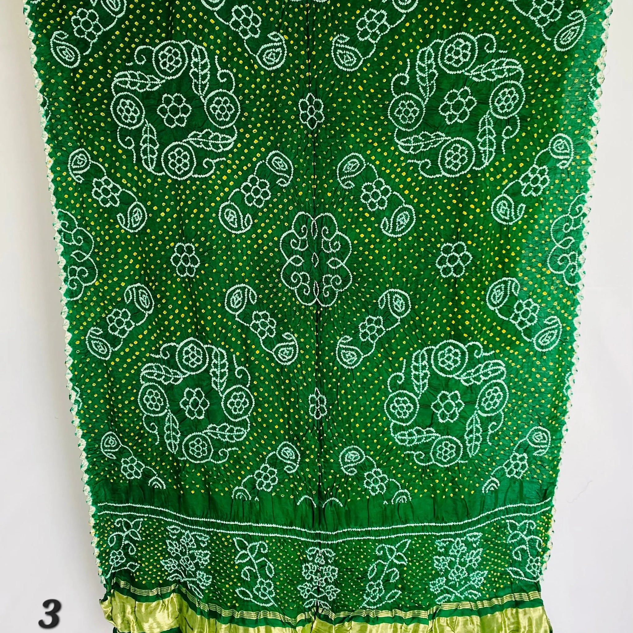 Rai Bandhej Gajji Silk Dupatta RAKHIYO