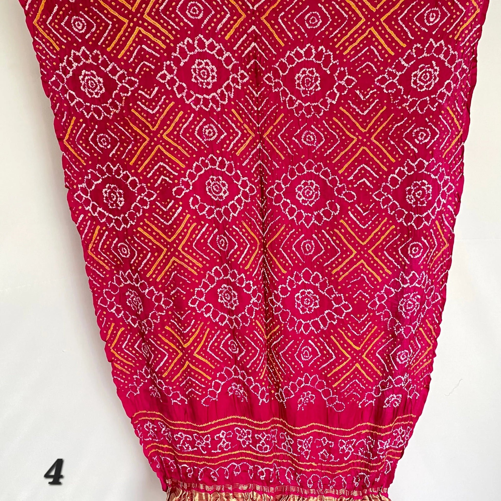 Rai Bandhej Gajji Silk Dupatta RAKHIYO