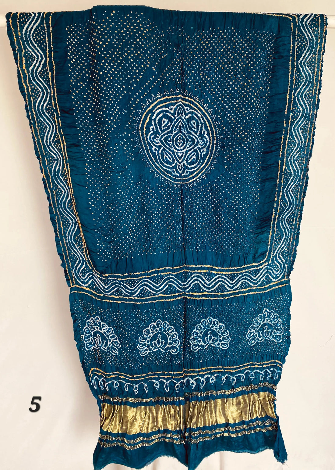 Rai Bandhej Gajji Silk Dupatta RAKHIYO