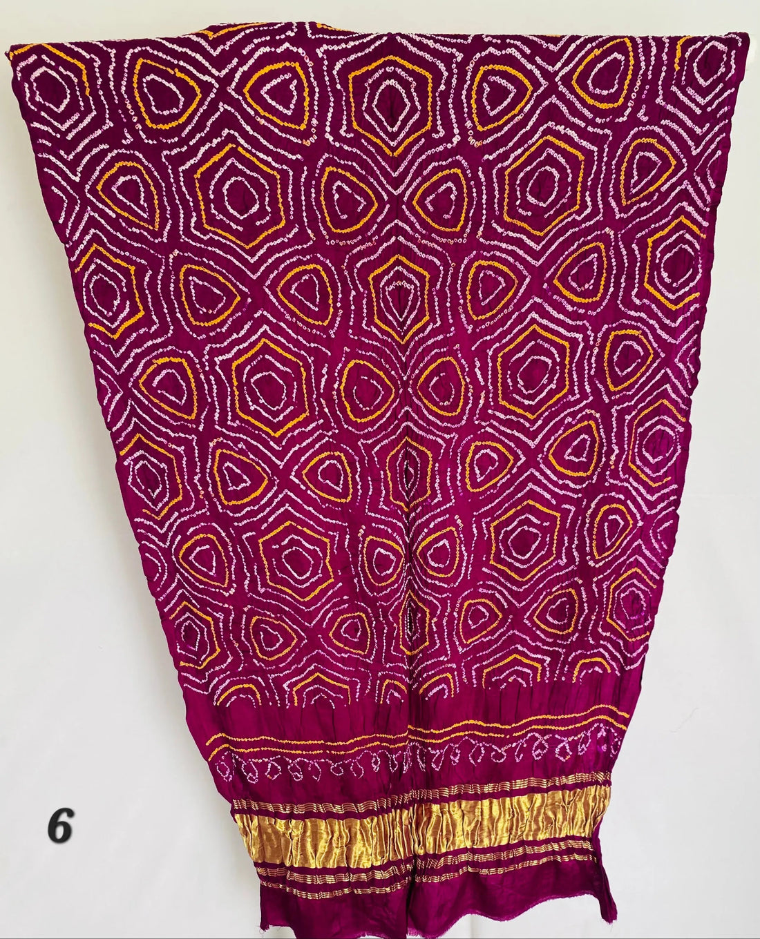 Rai Bandhej Gajji Silk Dupatta RAKHIYO