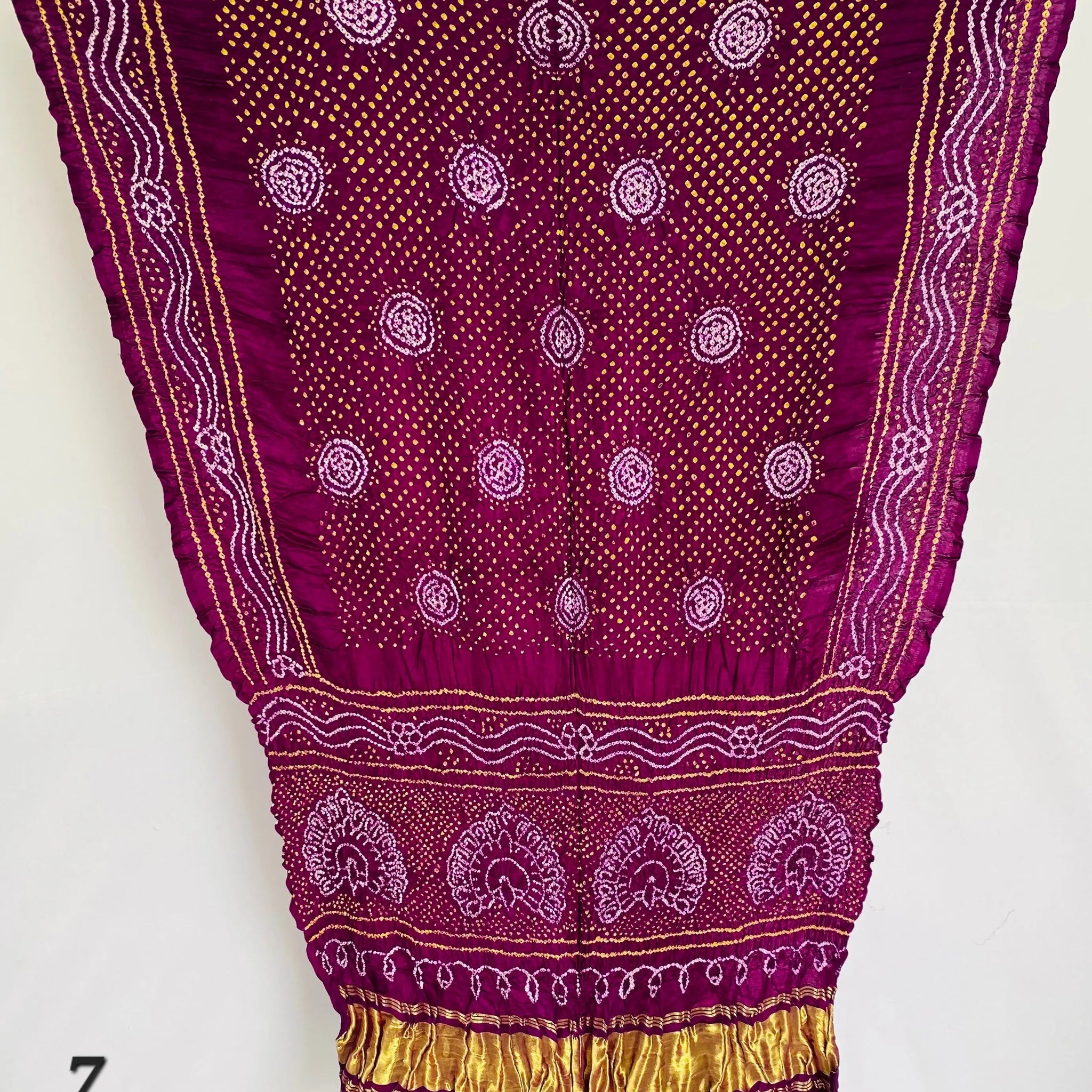 Rai Bandhej Gajji Silk Dupatta RAKHIYO