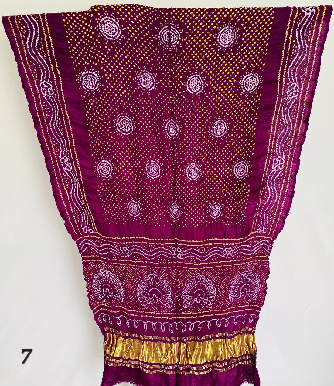 Rai Bandhej Gajji Silk Dupatta RAKHIYO