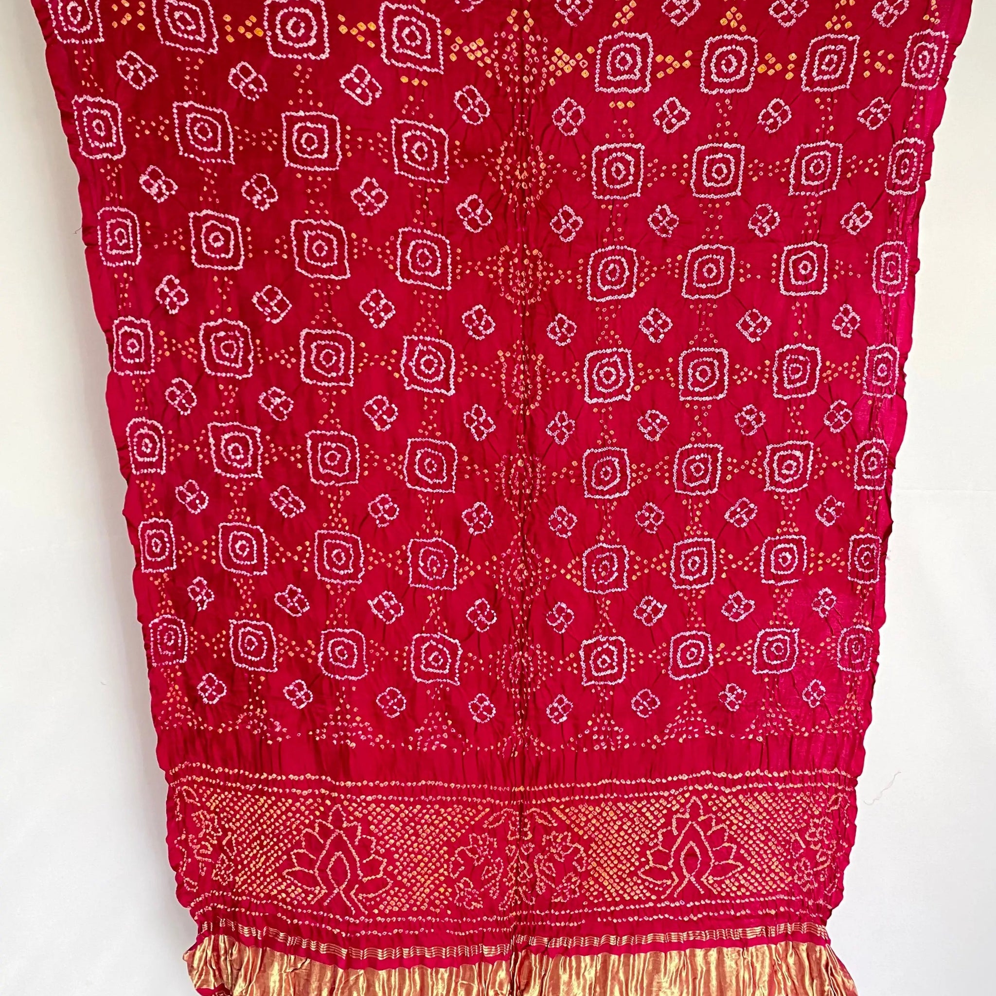 Rai Bandhej Gajji Silk Dupatta RAKHIYO